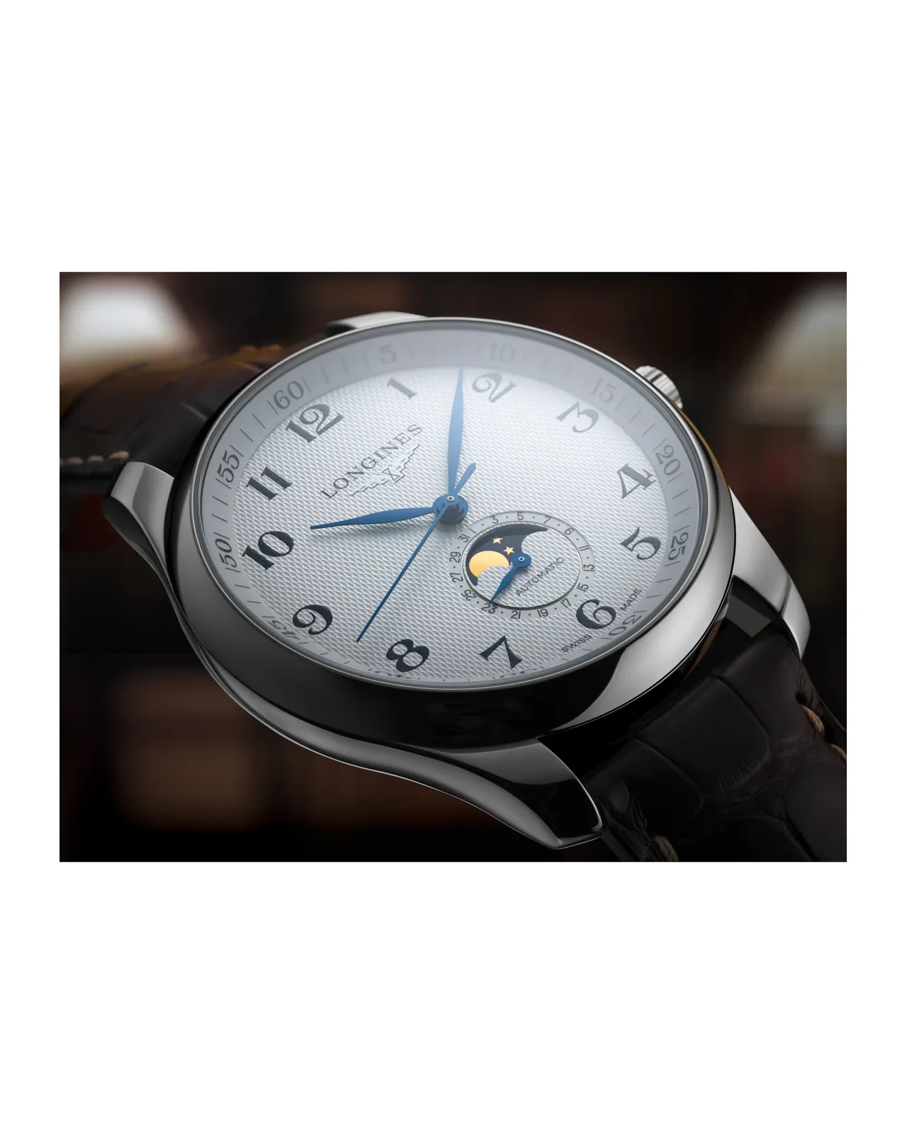 ロンジン マスター コレクション ムーンフェイズ 42mm | Matsuya Ginza