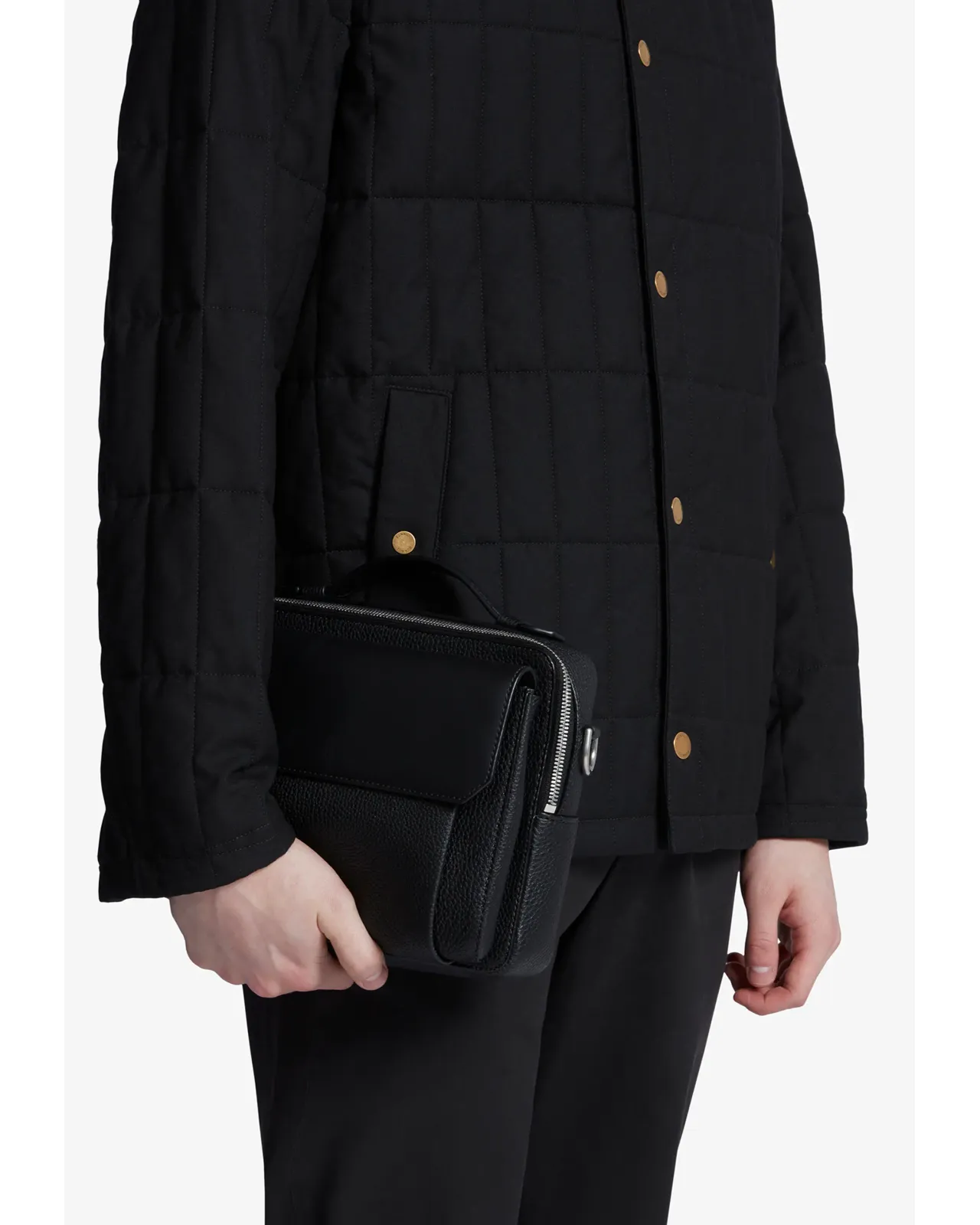 ブラック 1893 ハーネス トップハンドルバッグ | Matsuya Ginza