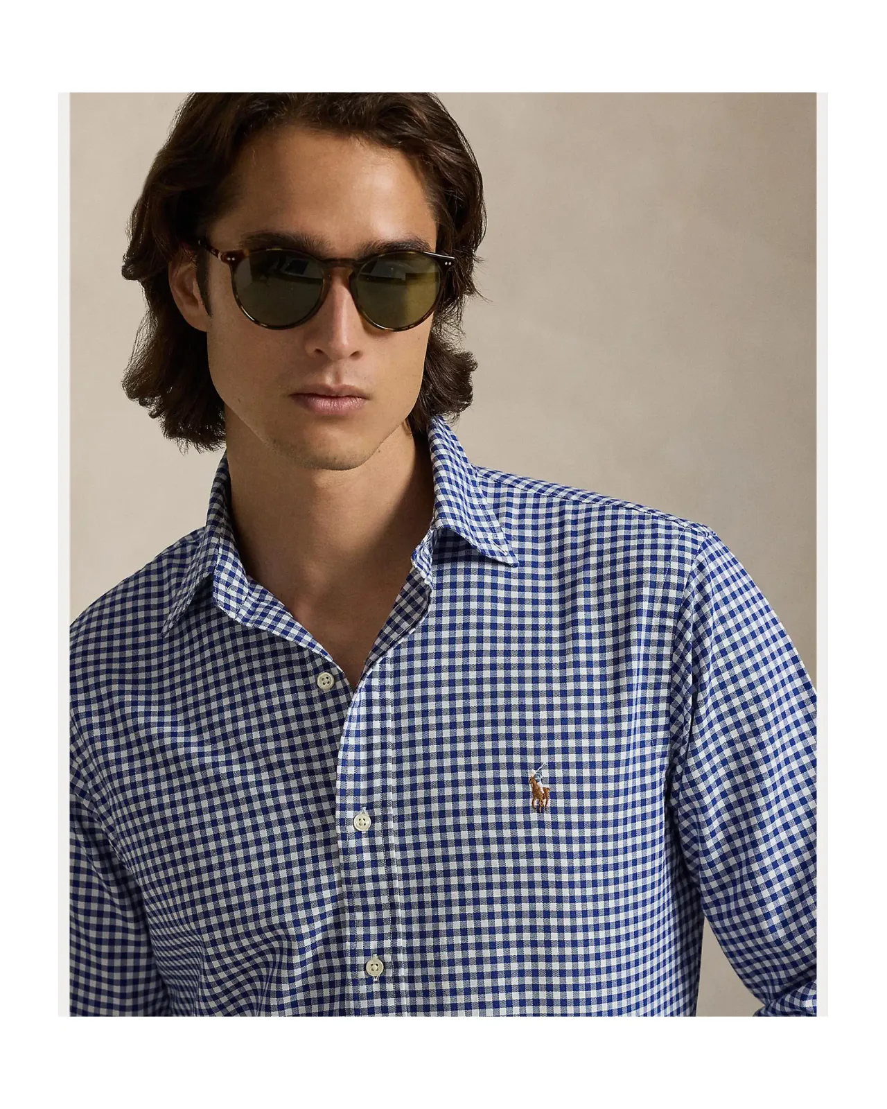 POLO RALPH LAUREN クラシック フィット コットン カジュアルシャツ 