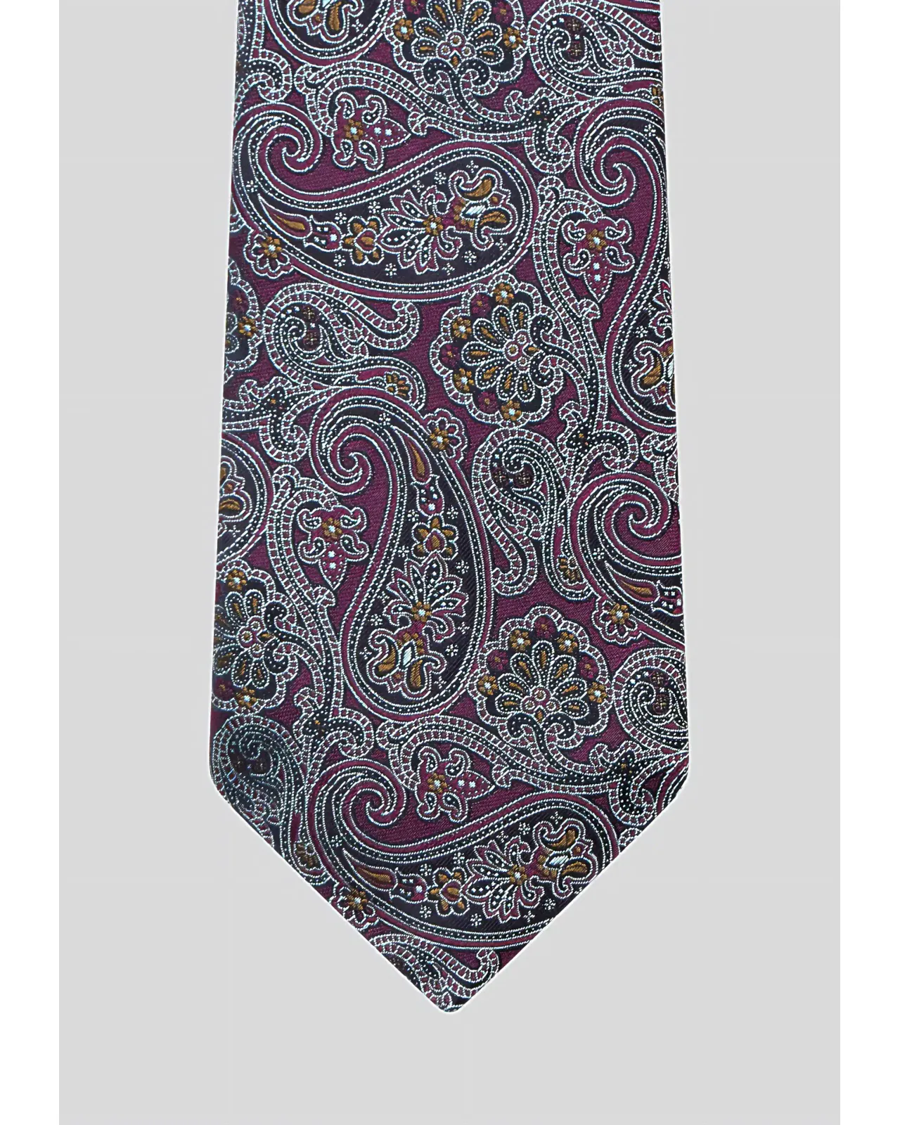 ペイズリーシルク ジャカード ネクタイ | Matsuya Ginza