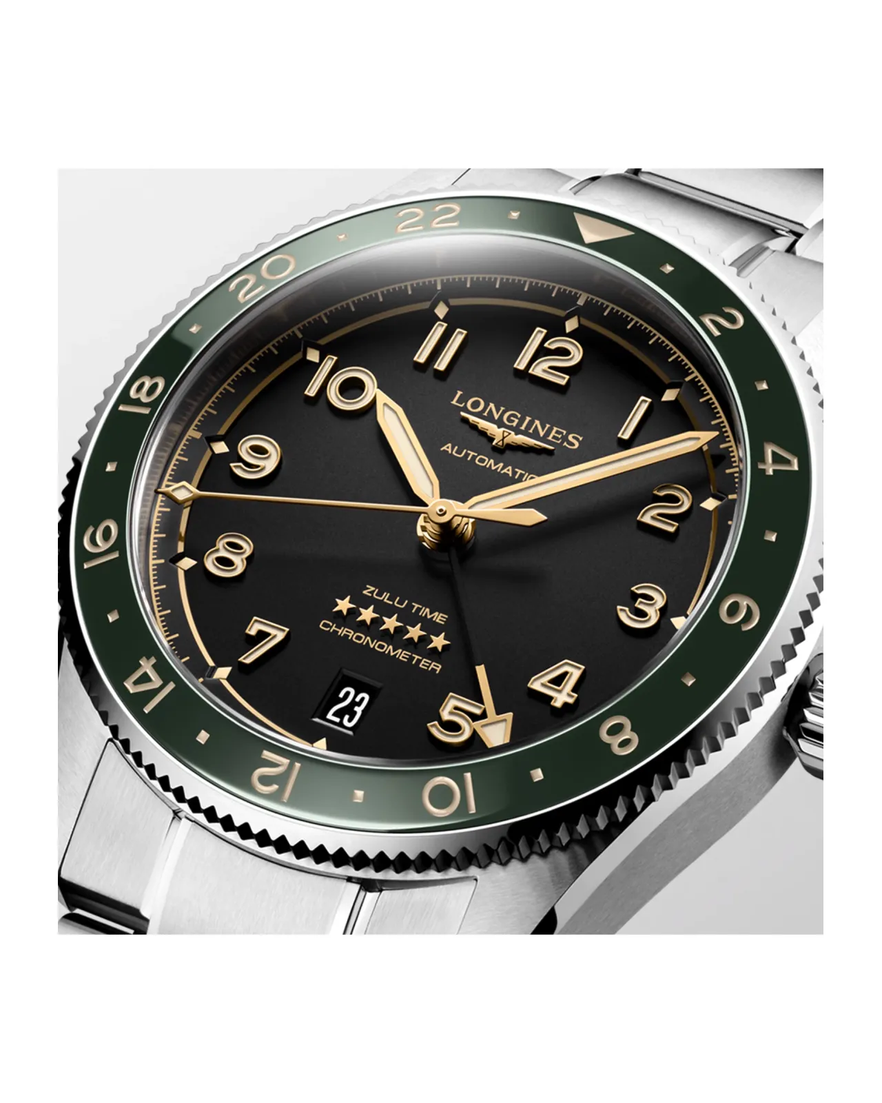 浪琴先行者系列祖鲁时间（Zulu Time）39mm | Matsuya Ginza