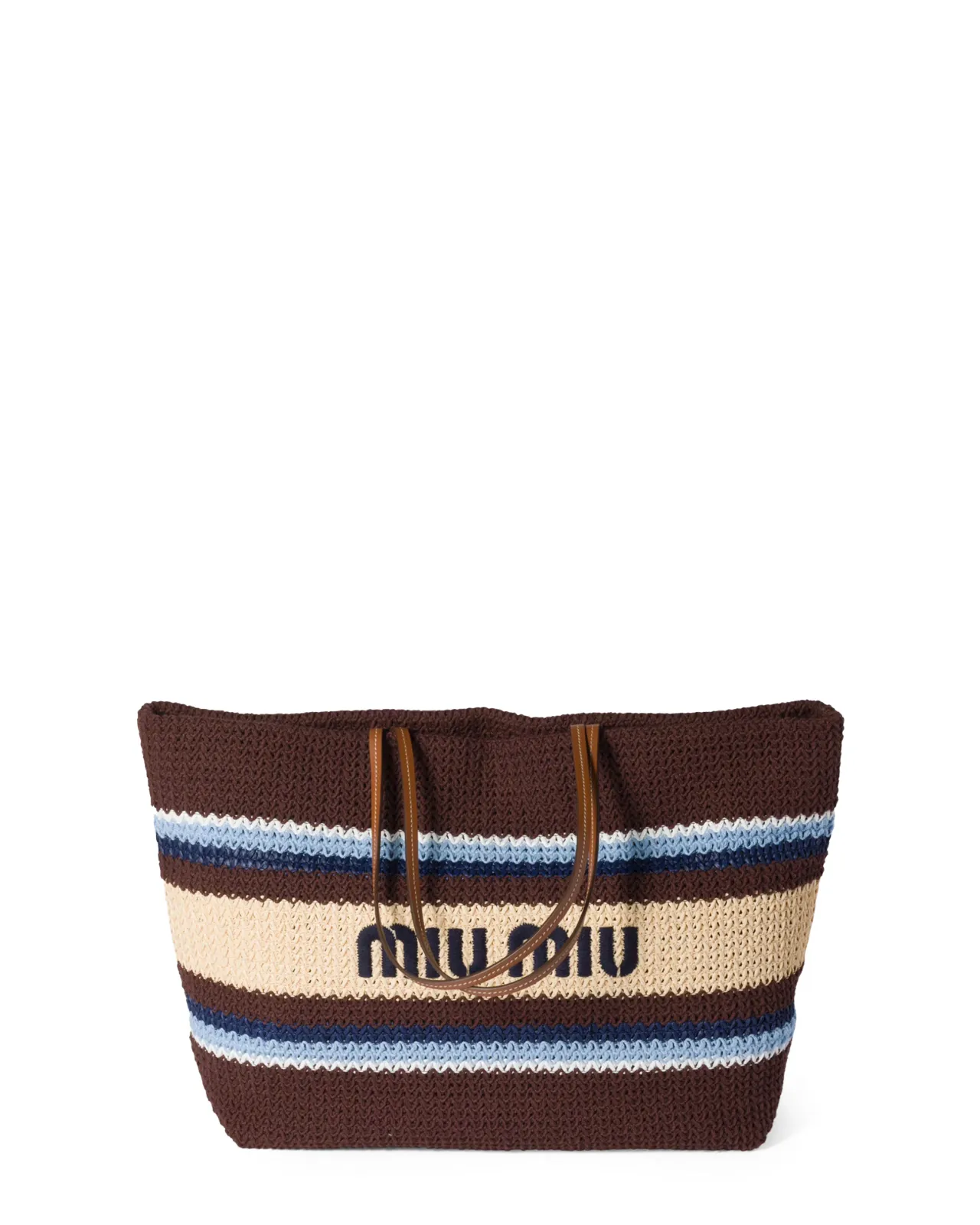Raffia-effect Woven Tote Bag 5BG228 2DO3 | Matsuya Ginza