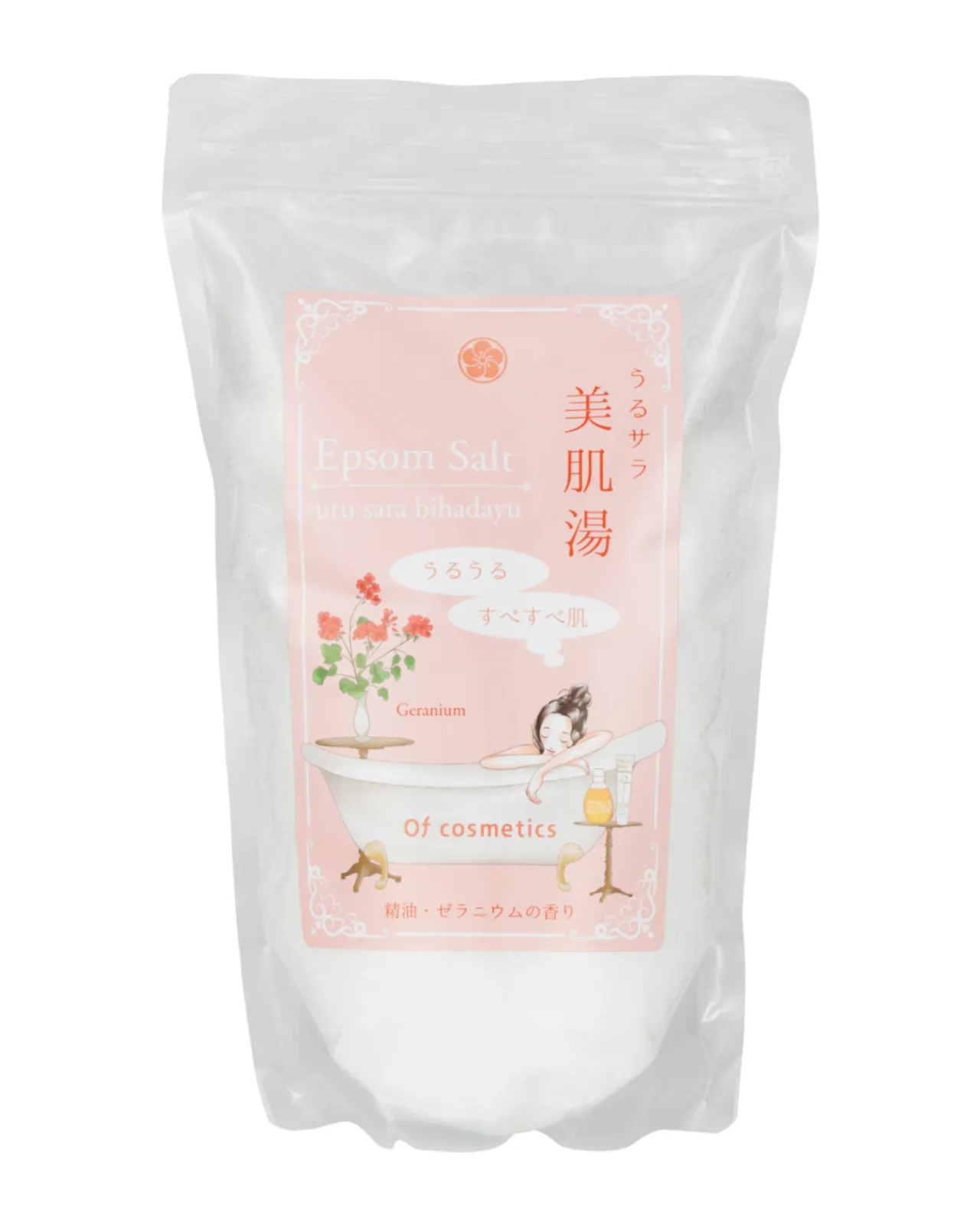うるサラ美肌湯・ゼラニウム 1000g | Matsuya Ginza