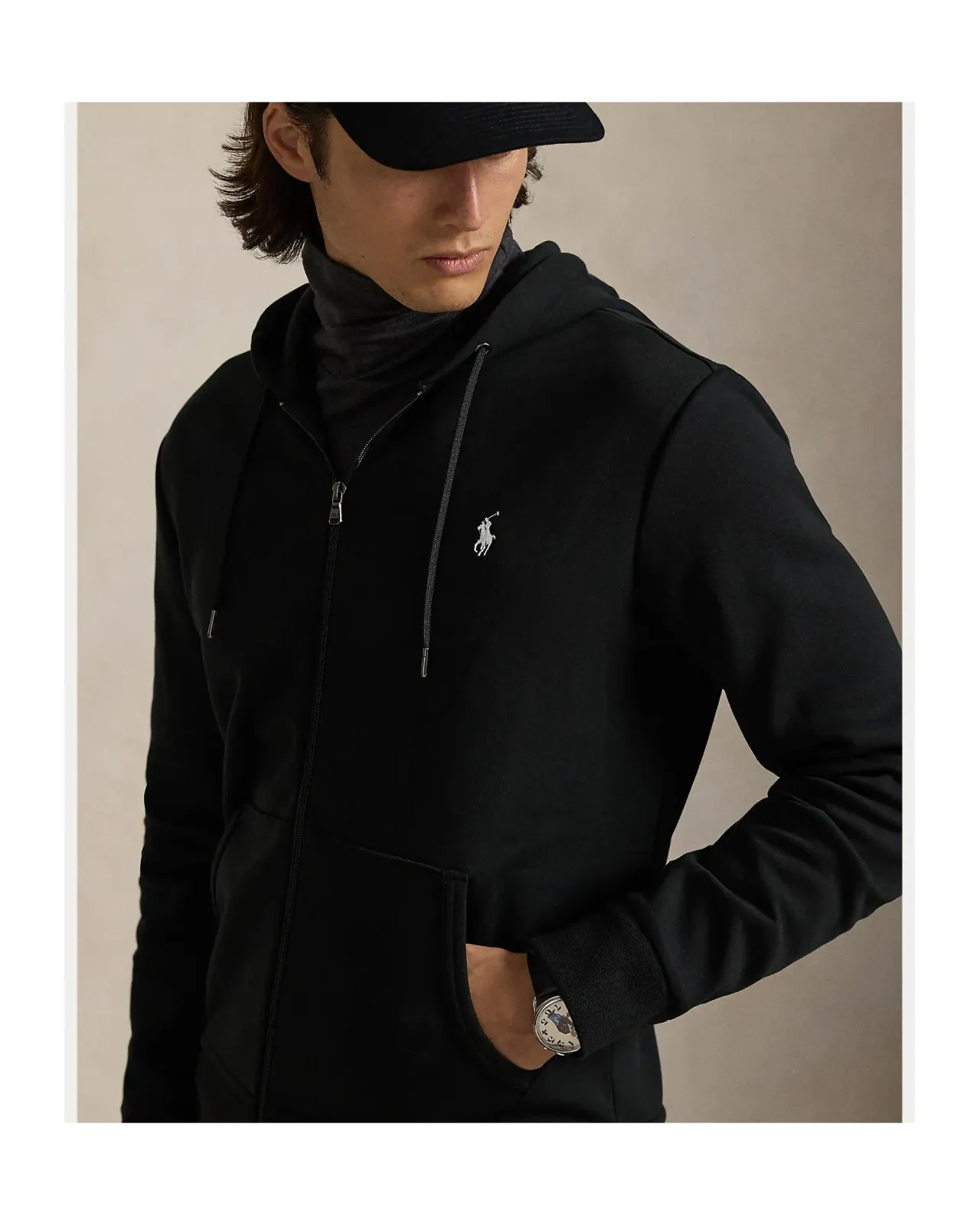 Double Knit Full Zip Hoodie Matsuya Ginza