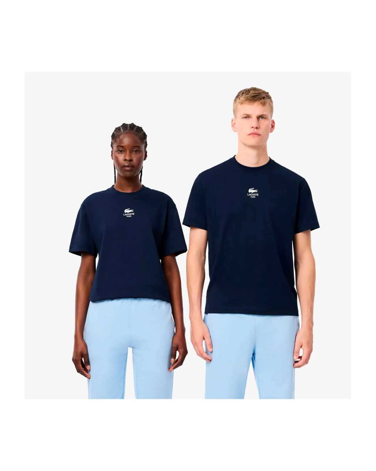 メンズ スモールパリロゴクルーネックTシャツ | Matsuya Ginza
