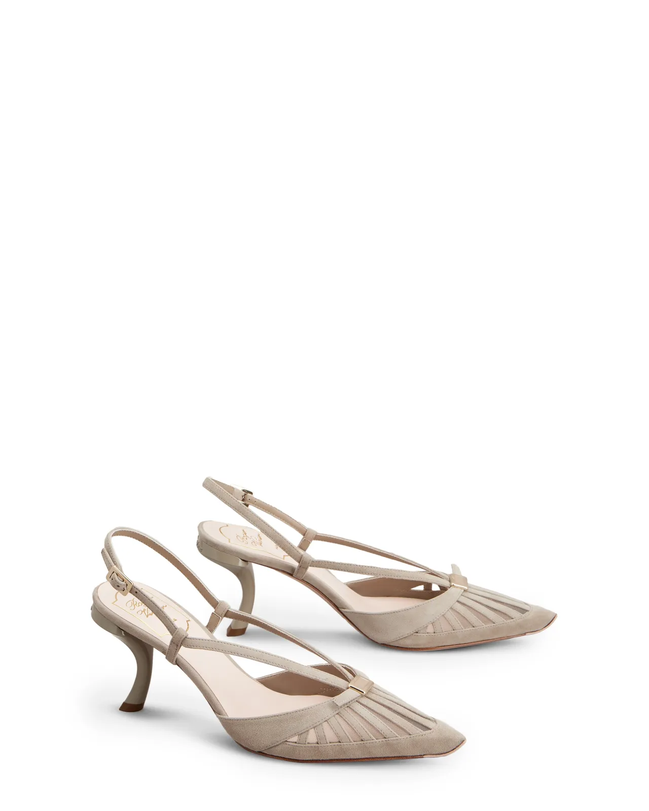 【希少】ベルギー製ヴィンテージ　ダマスク織クロス＆ナプキン Virgule D'Orsay Pumps | Matsuya Ginza