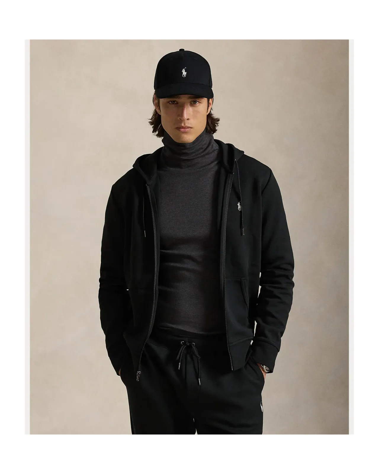 POLO RALPH LAUREN ダブルニット フルジップ フーディ | Matsuya Ginza