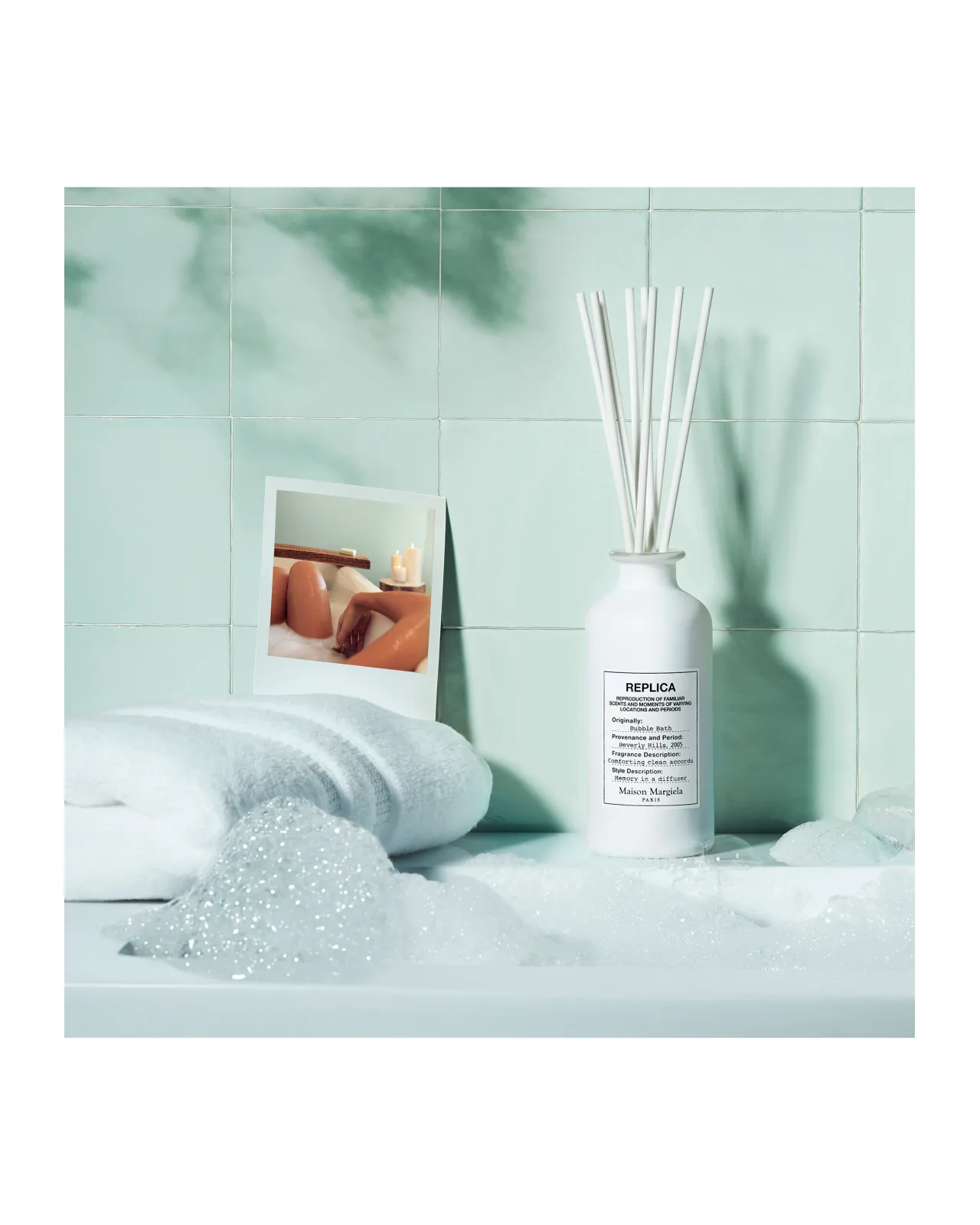 新品未使用 マルジェラ ディフューザー バブルバス 190ml メゾン マルジェラ「レプリカ」フレグランス（Maison Margiela REPLICA