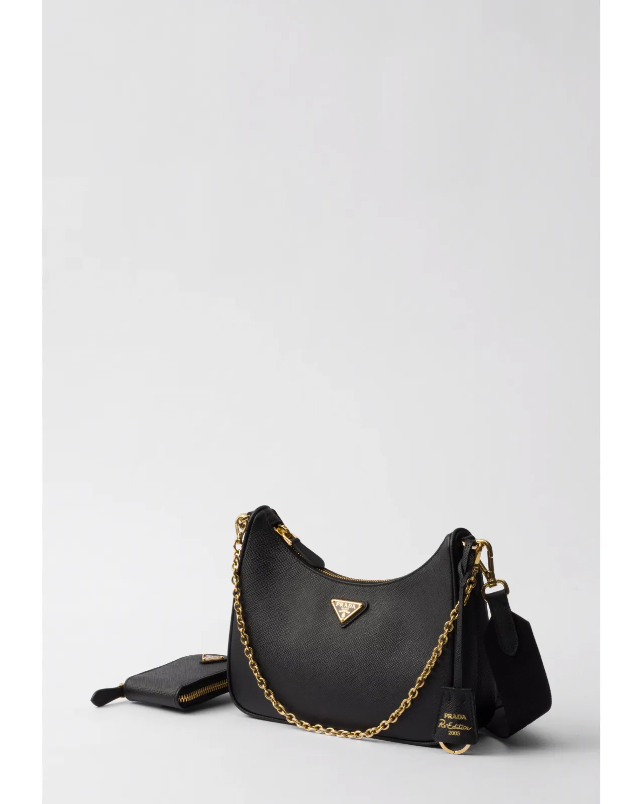 プラダ Re-Edition 2005 サフィアーノレザー バッグ 1BH204 NZV