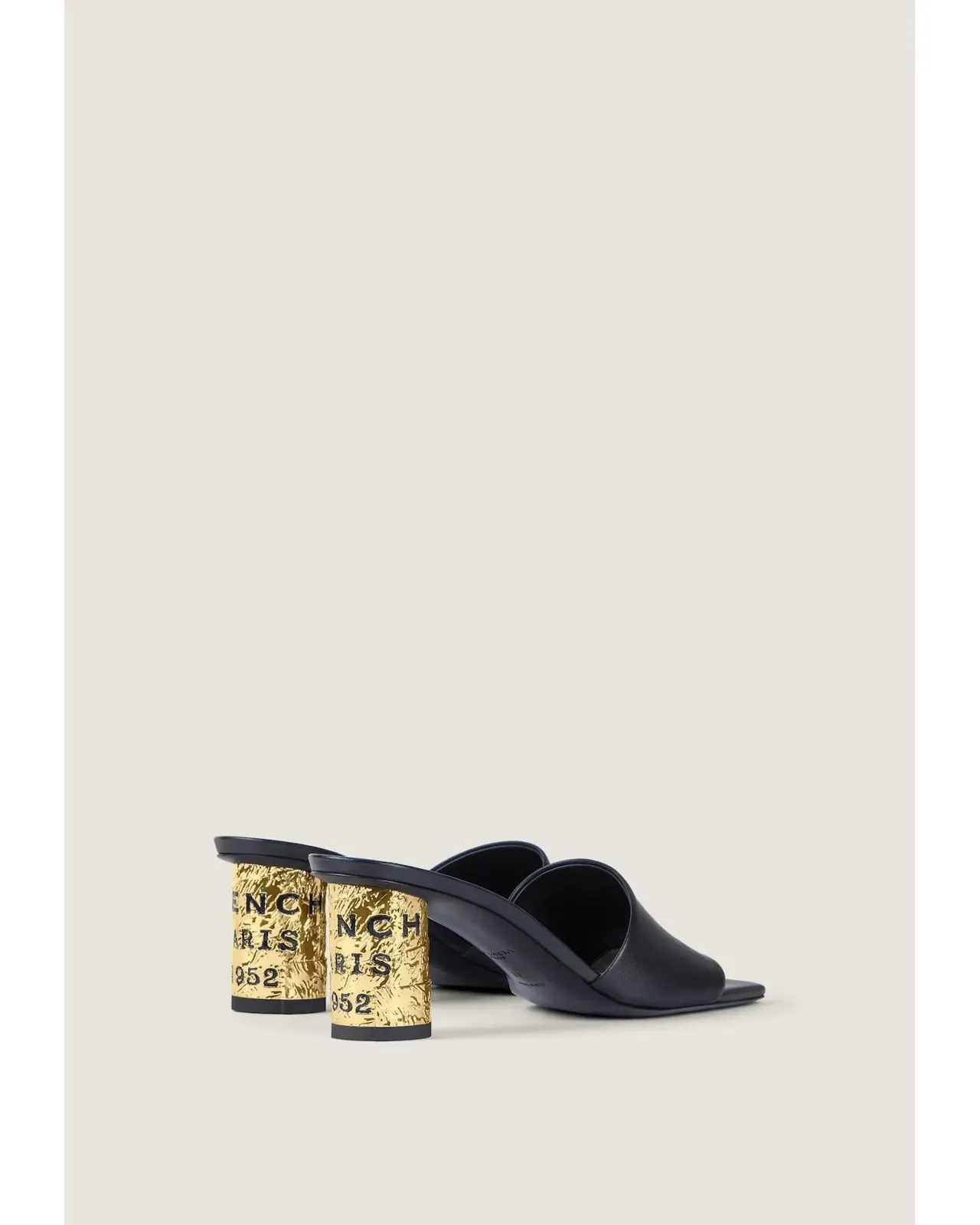 GIVENCHYテープ レザー ヒールミュール | Matsuya Ginza