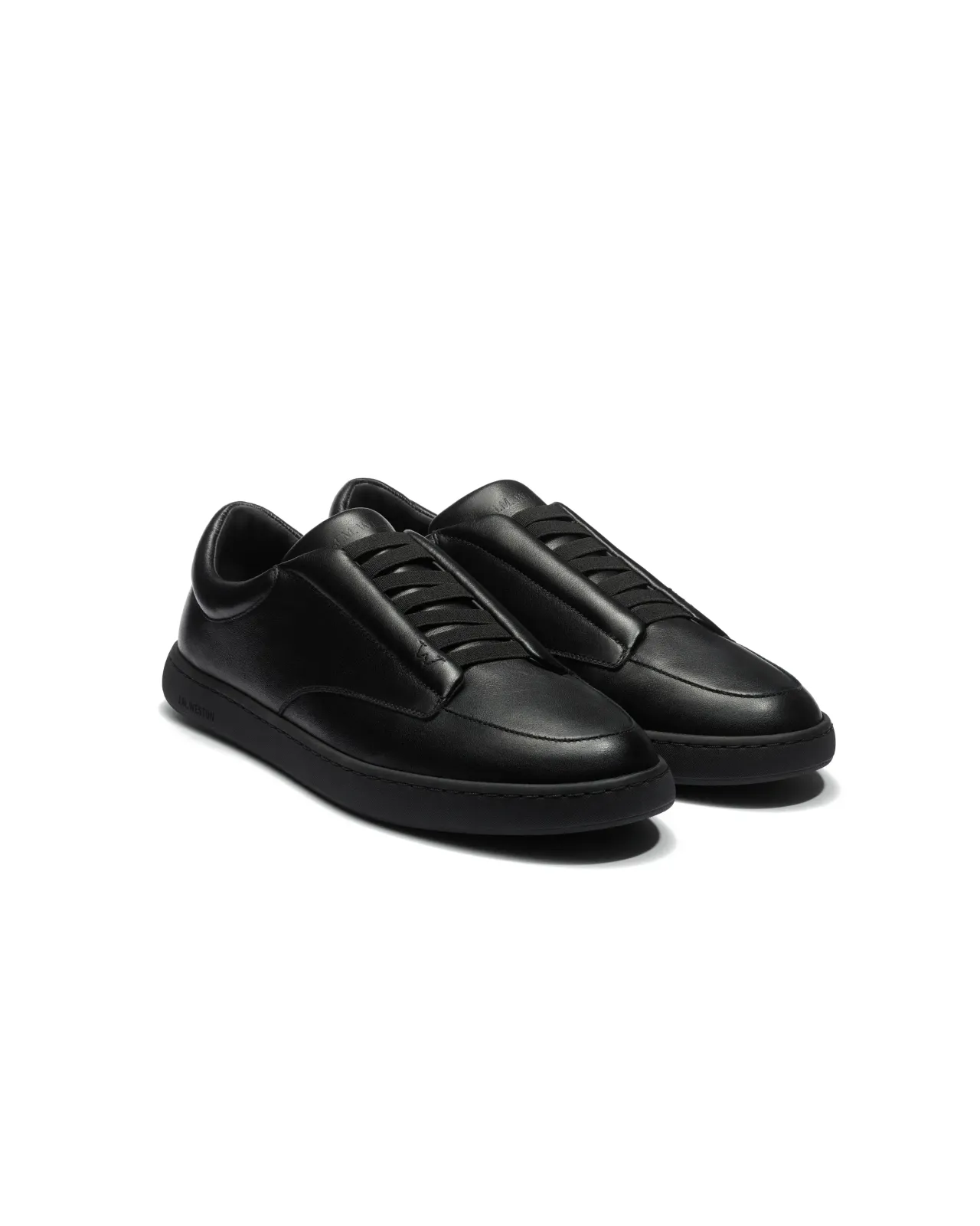 leather dress tennis shoes Michael Andrews Bespoke