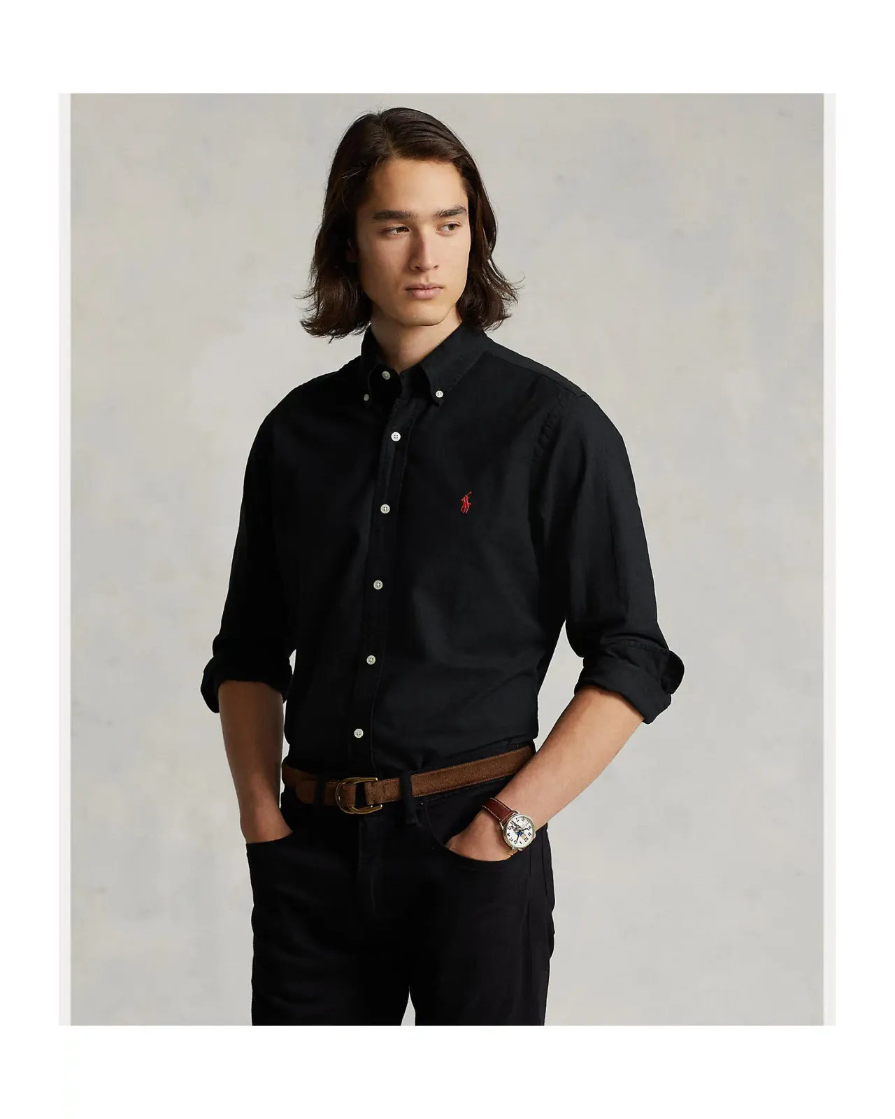 POLO RALPH LAUREN クラシック フィット ガーメントダイド