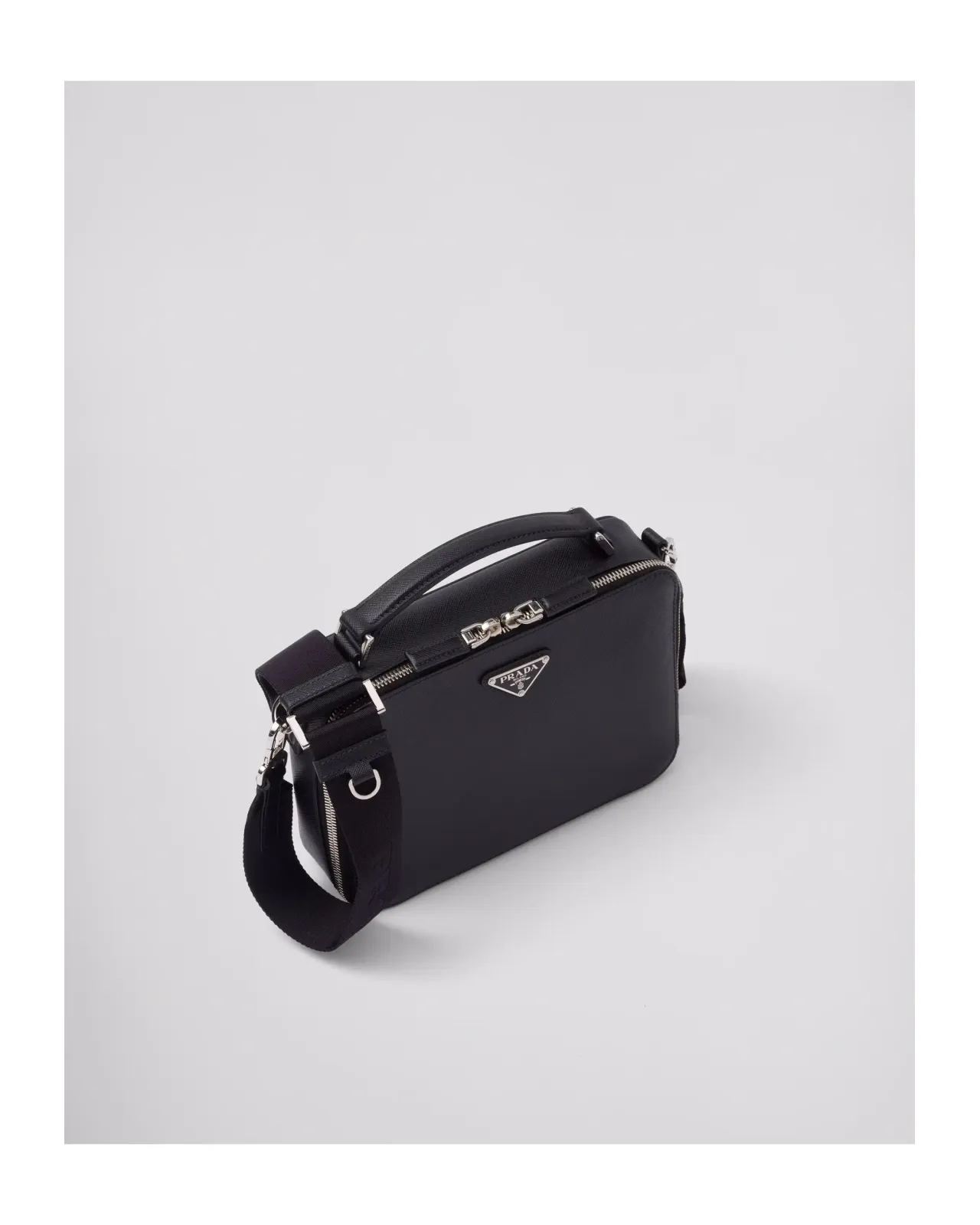プラダ ブリック サフィアーノレザーバッグ | Matsuya Ginza