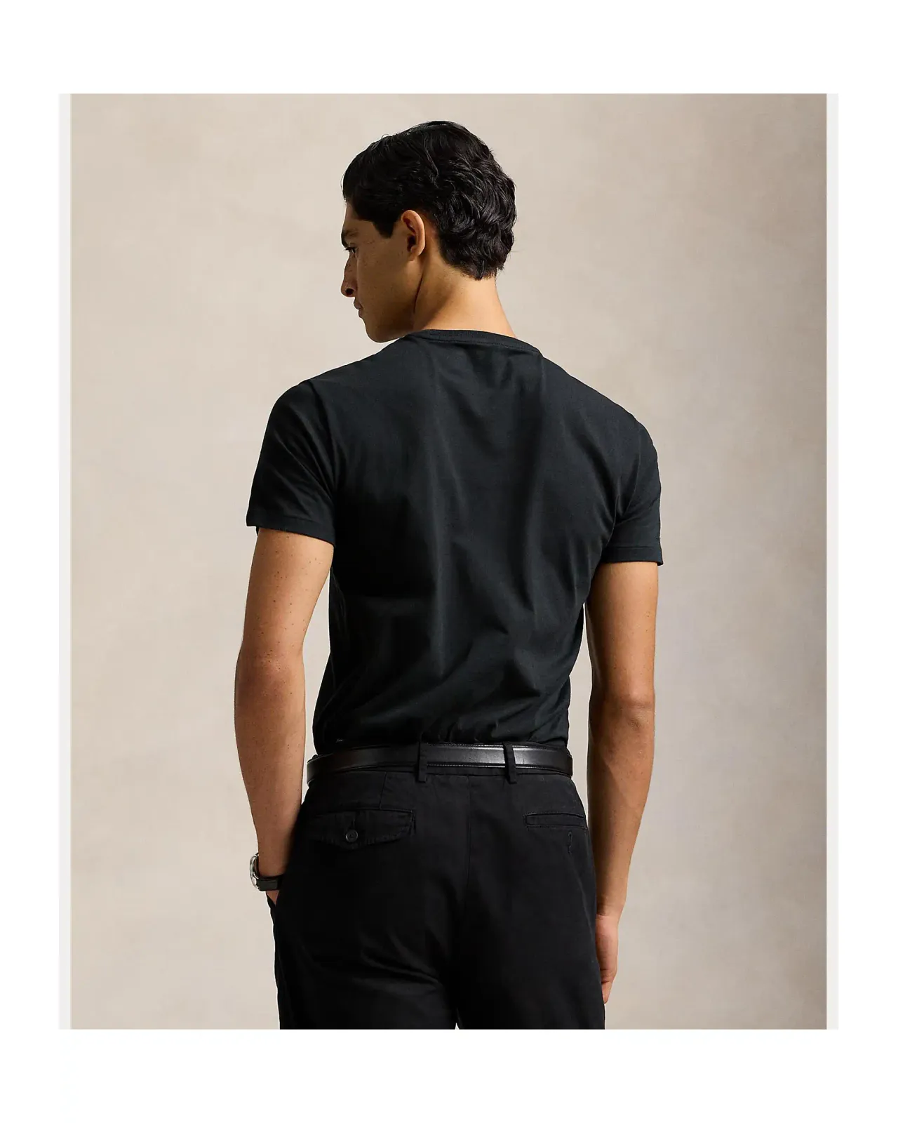 POLO RALPH LAUREN カスタム スリム フィット ジャージー クルーネック