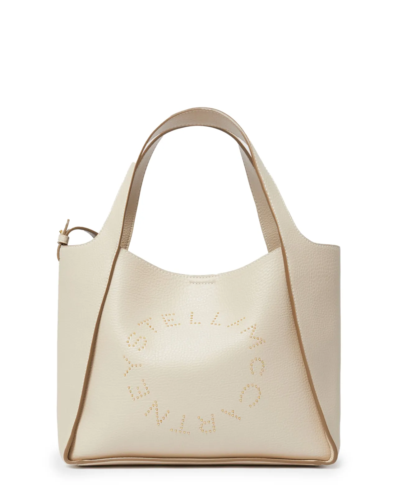 ロゴ トップハンドル クロスボディ トートバッグ クリーム | Matsuya Ginza