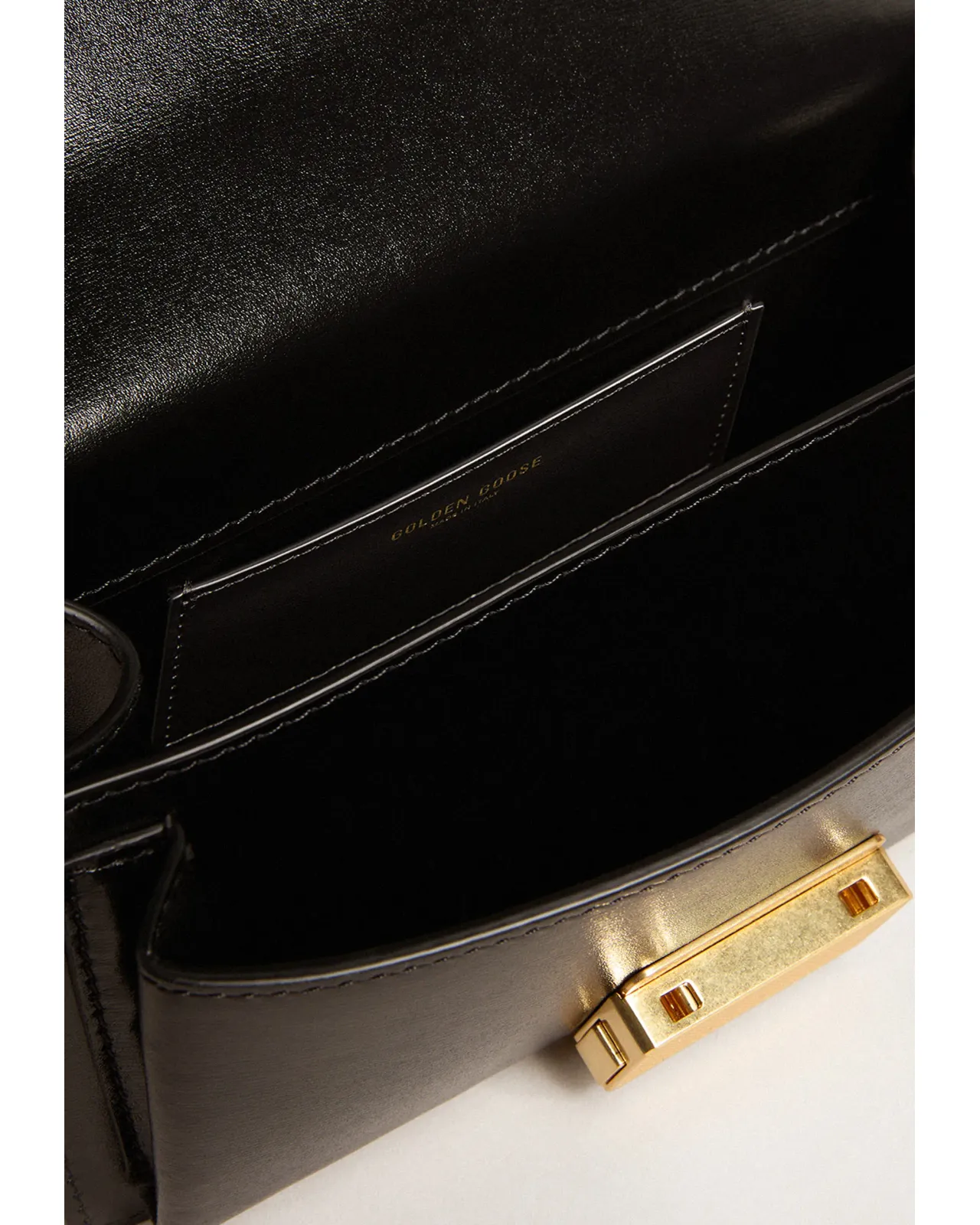 Venezia Bag スモール ボーデッドレザー（ブラック）＆ゴールド