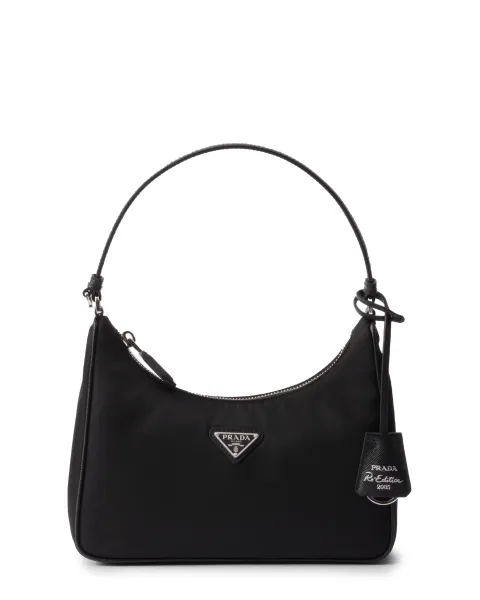 プラダRe-Edition 2005Re-Nylonミニバッグ ブラック プラダ Re-Edition 2005 Re-Nylon ミニバッグ | PRADA