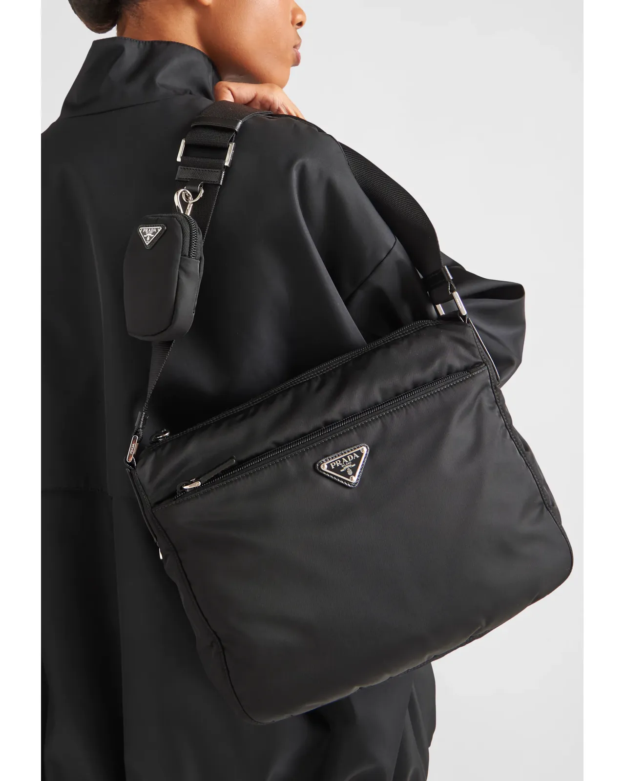 プラダバック PRADA（プラダ） Re-Nylon レザー ワンショルダーバックパック