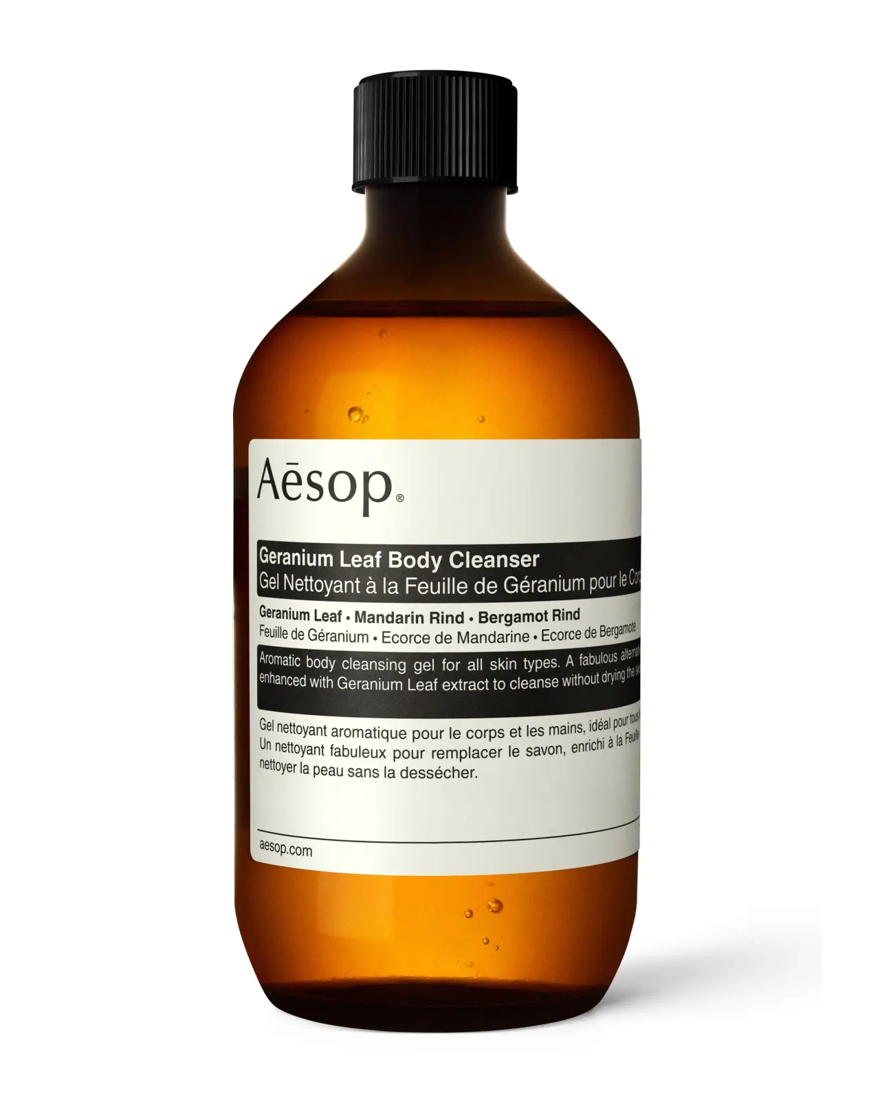 【新品】Aesop ゼラニウムボディクレンザー　専用ギフトボックス入り　伊勢丹袋 Aesop（イソップ） 並行輸入品 ゼラニウムボディクレンザー 500ml
