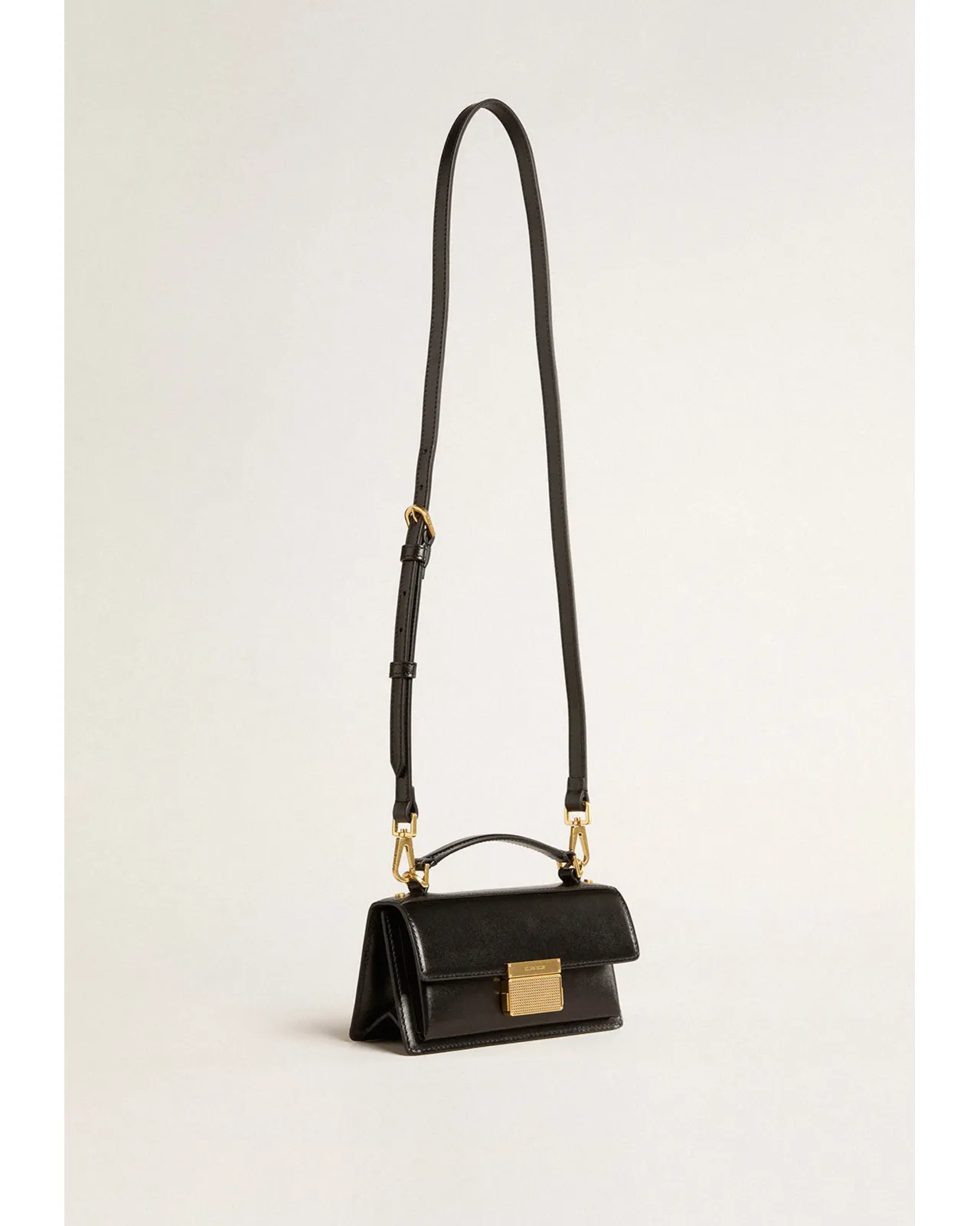 Venezia Bag スモール ボーデッドレザー（ブラック）＆ゴールド