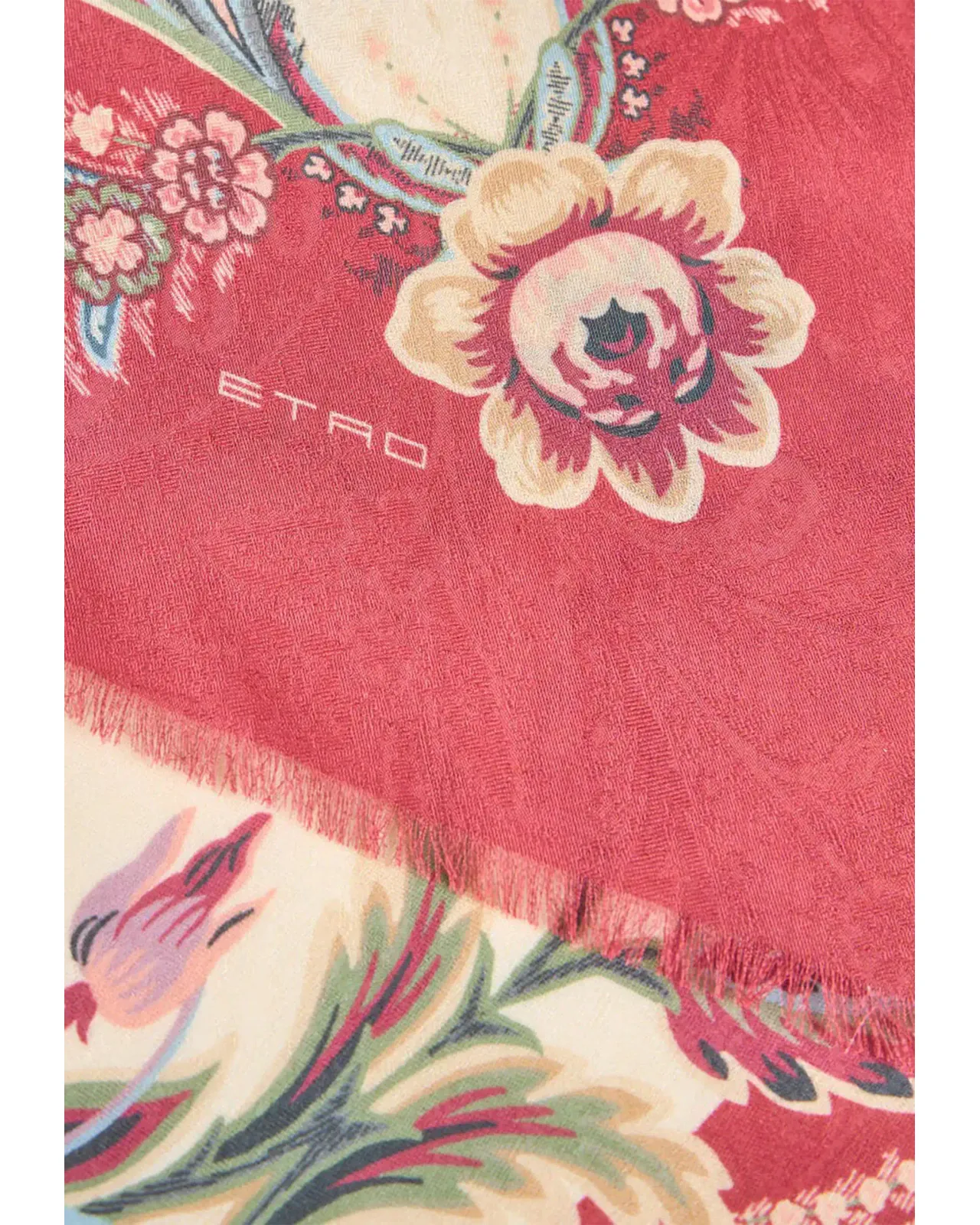 カシミアブレンド ジャカード ショール | Matsuya Ginza