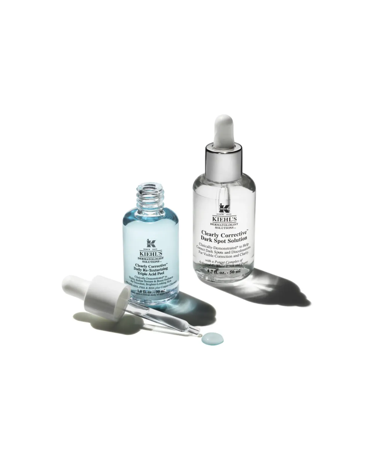 キールズDS クリアリーブライト　エッセンス　30ml +DSプレセラム30ml キールズ DS プレセラム 30ml | Matsuya Ginza
