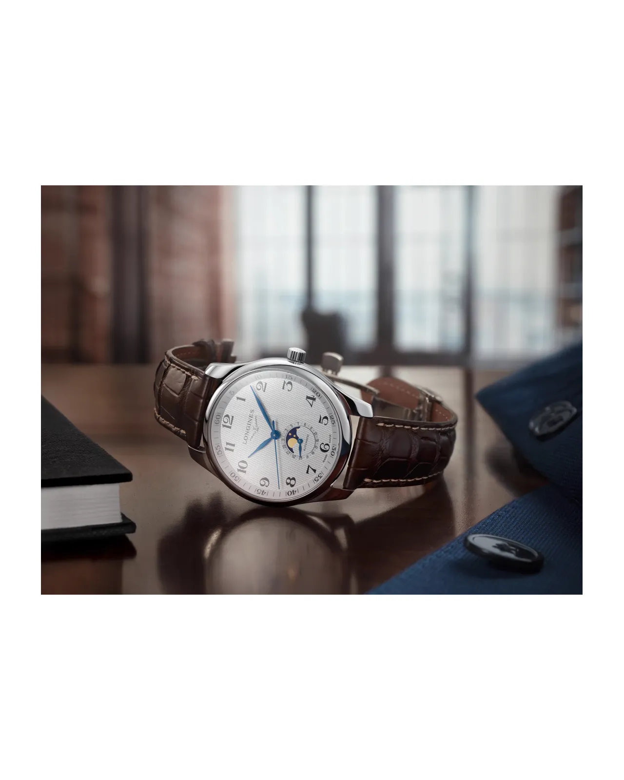ロンジン マスター コレクション ムーンフェイズ 42mm | Matsuya Ginza