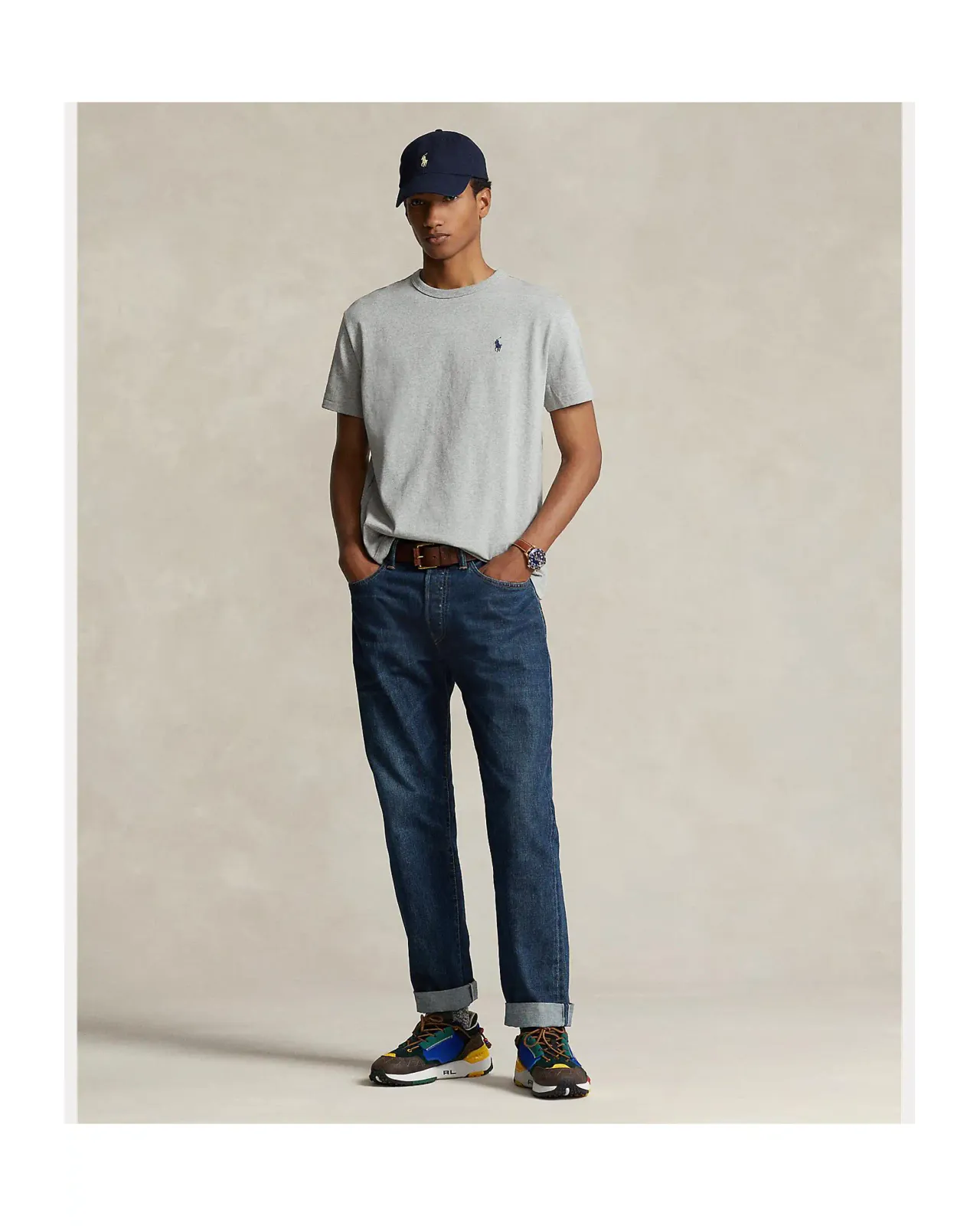 POLO RALPH LAUREN クラシック フィット ヘビーウェイト ジャージー T