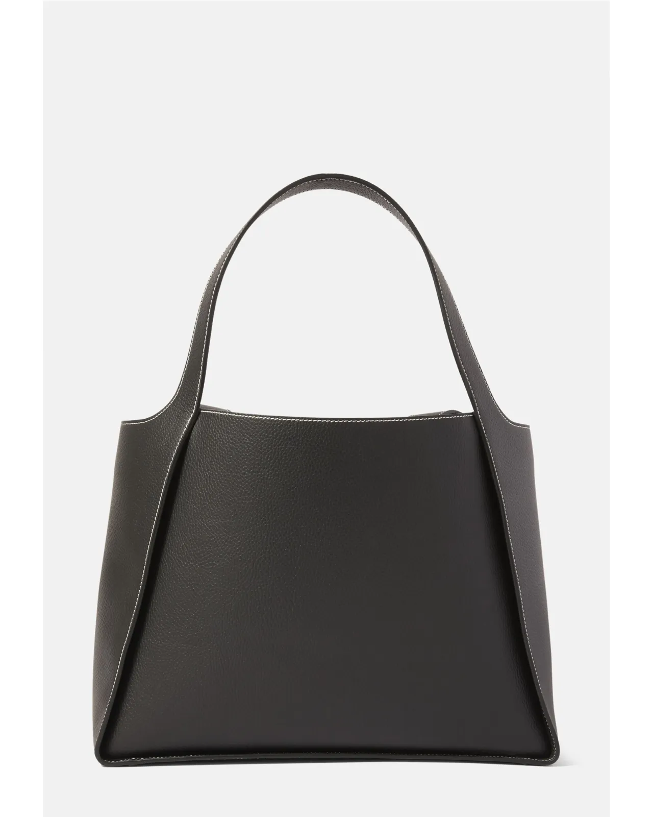 ロゴ グレイン オルター マット トートバッグ ブラック | Matsuya Ginza