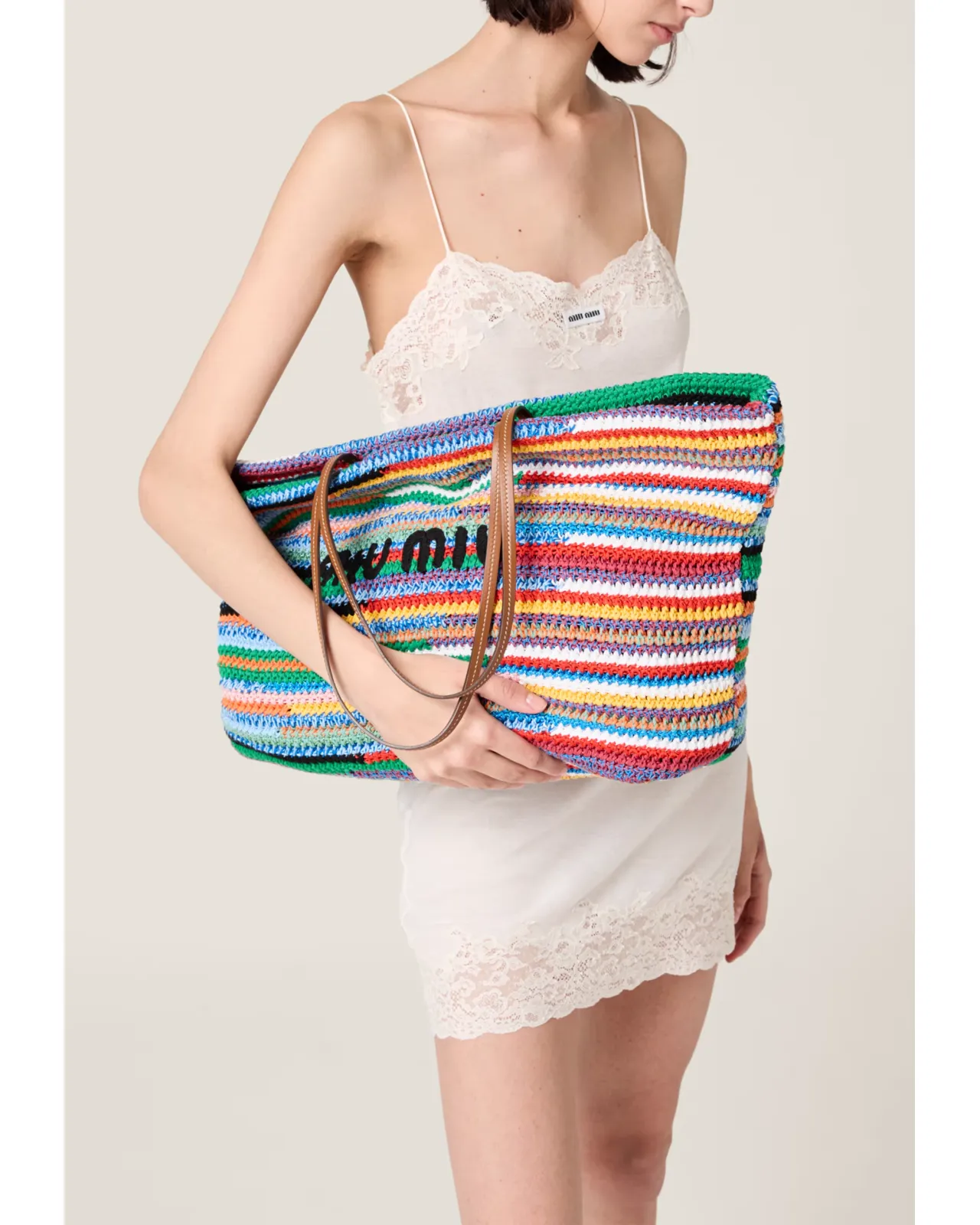 Crochet Tote Bag 5BG228 AF46 | Matsuya Ginza