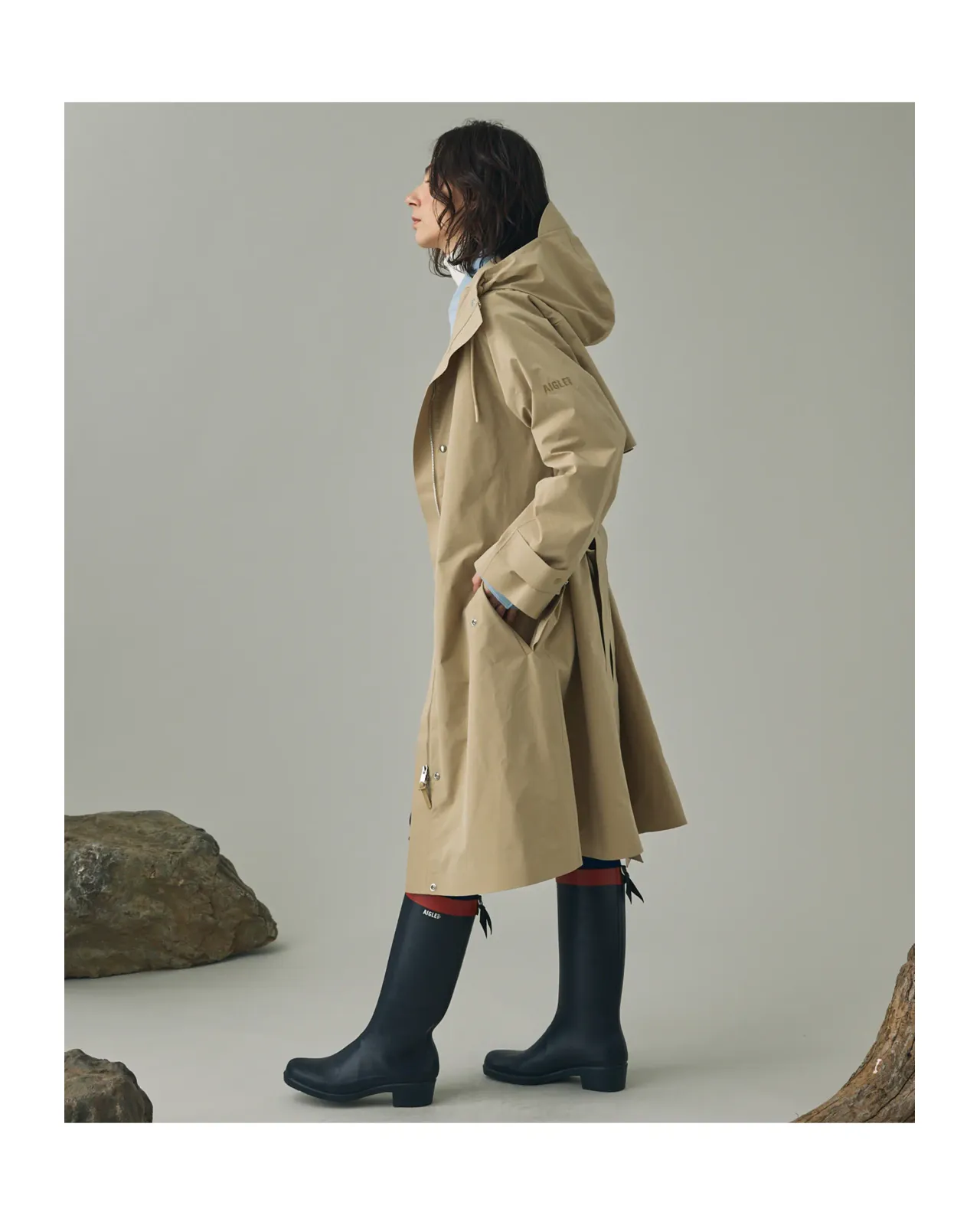 透湿防水 トレンチコート | Matsuya Ginza