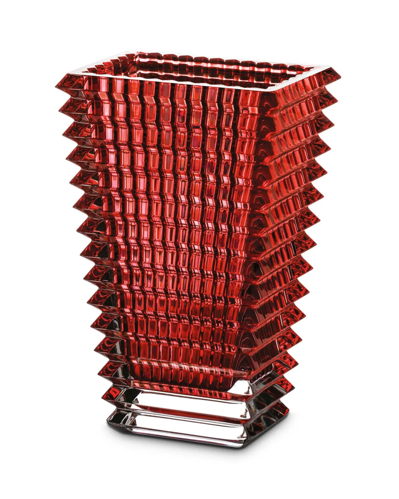 Baccarat バカラアイベースSスクエア希少色シルバー　専用箱付き Baccarat バカラアイベースSスクエア希少色シルバー 専用箱付き