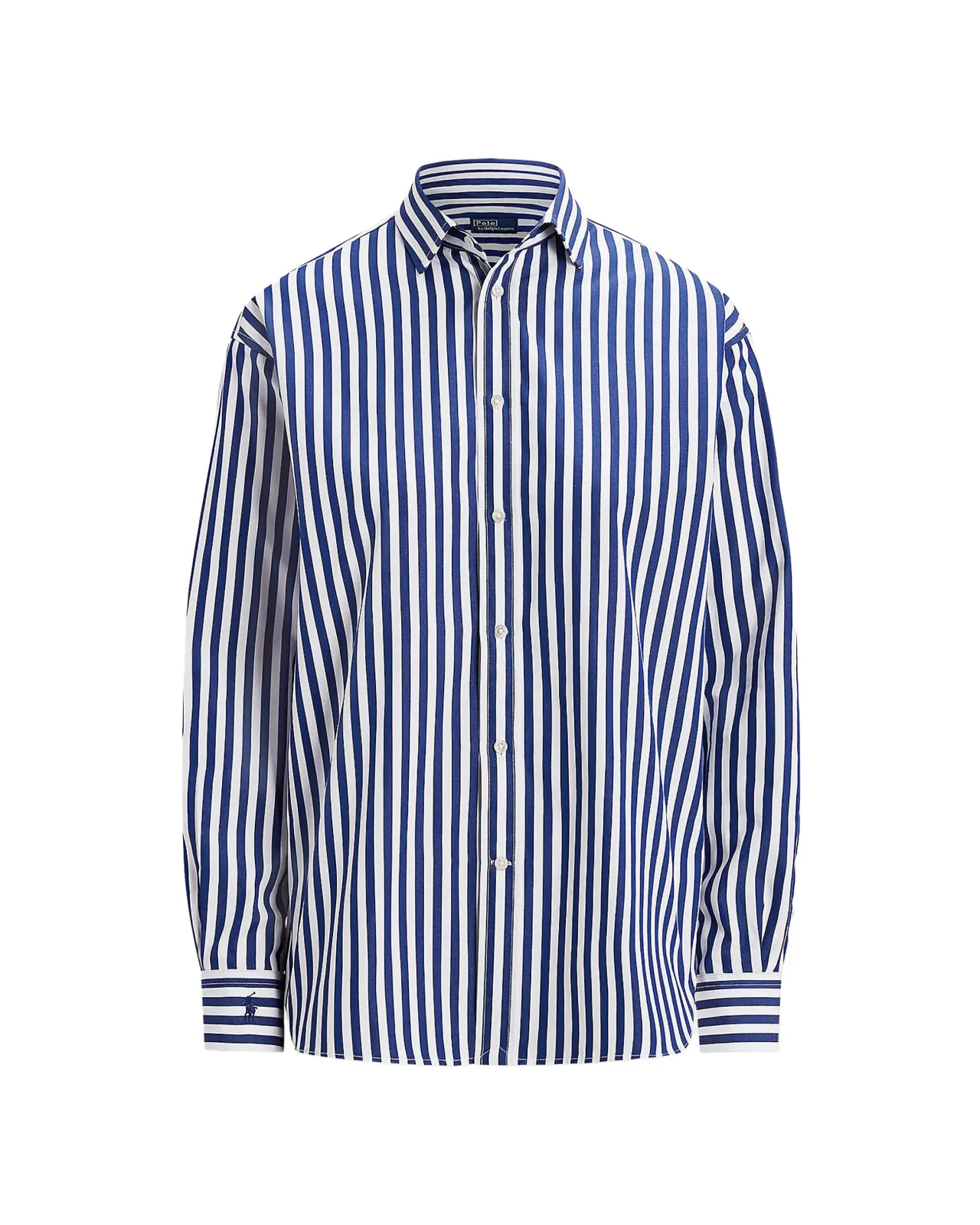 POLO RALPH LAUREN リラックス フィット ストライプド コットン シャツ 