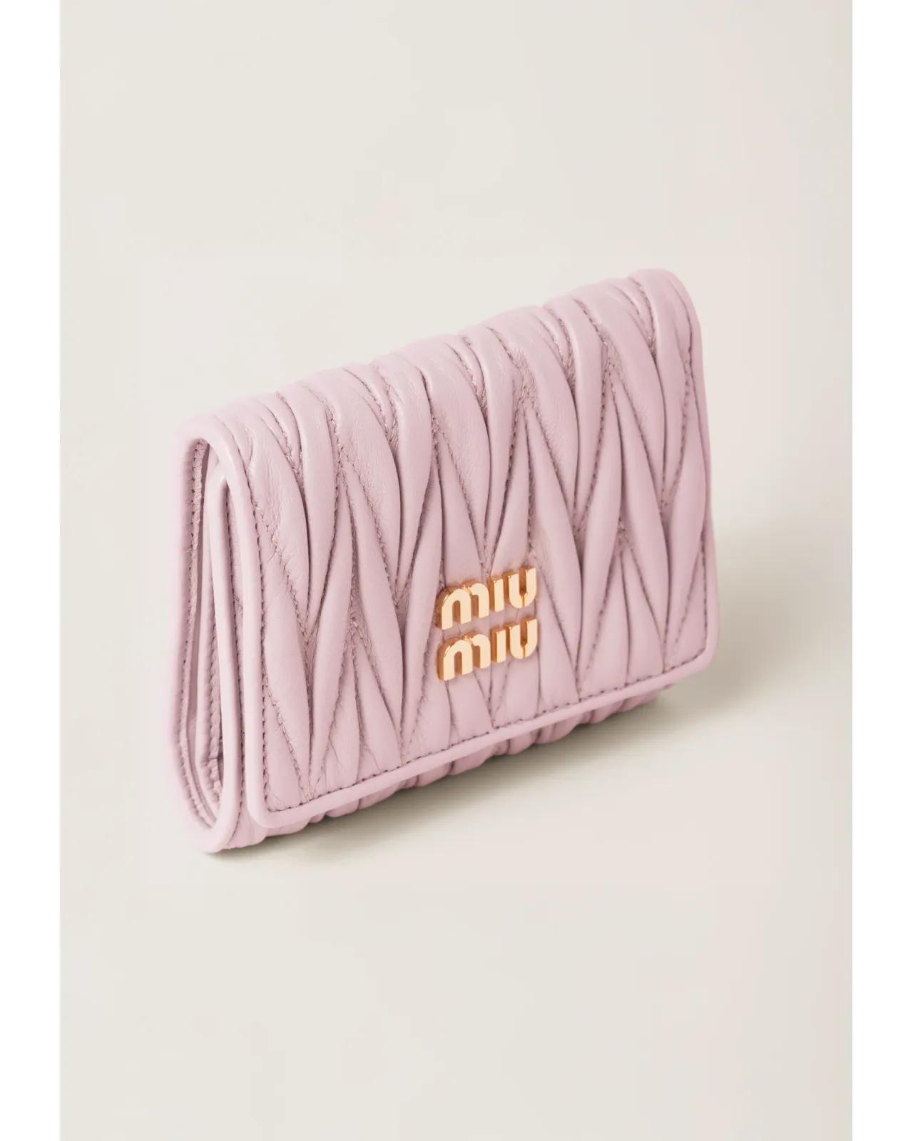 Matelassé Leather Wallet | Matsuya Ginza