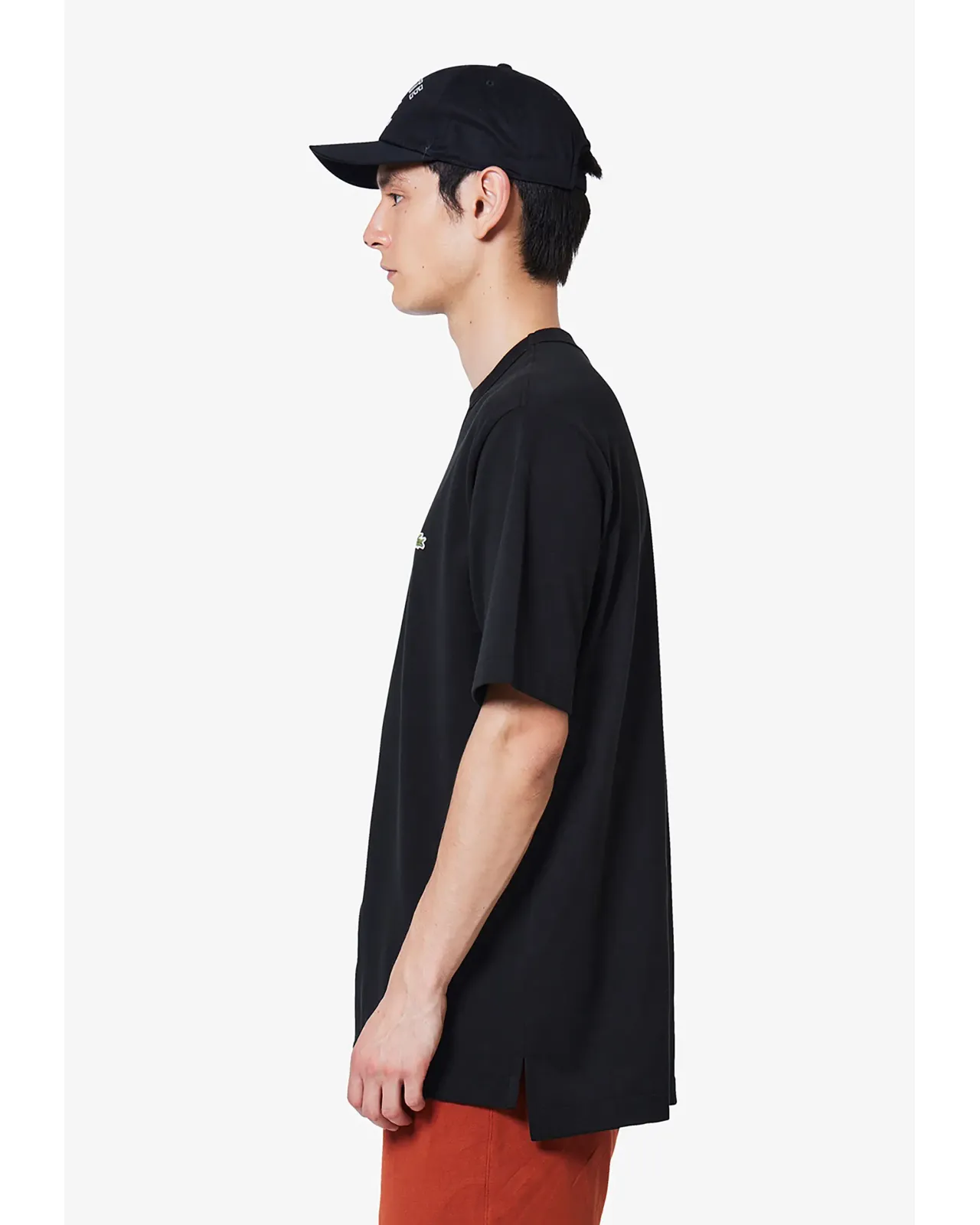 L.12.12アレンジ ガゼット付き鹿の子地 半袖Tシャツ | Matsuya Ginza