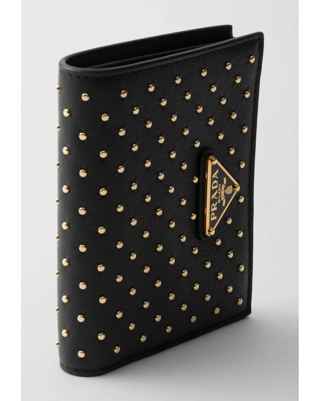 Small studded leather wallet 1MV204 2C3H | Matsuya Ginza