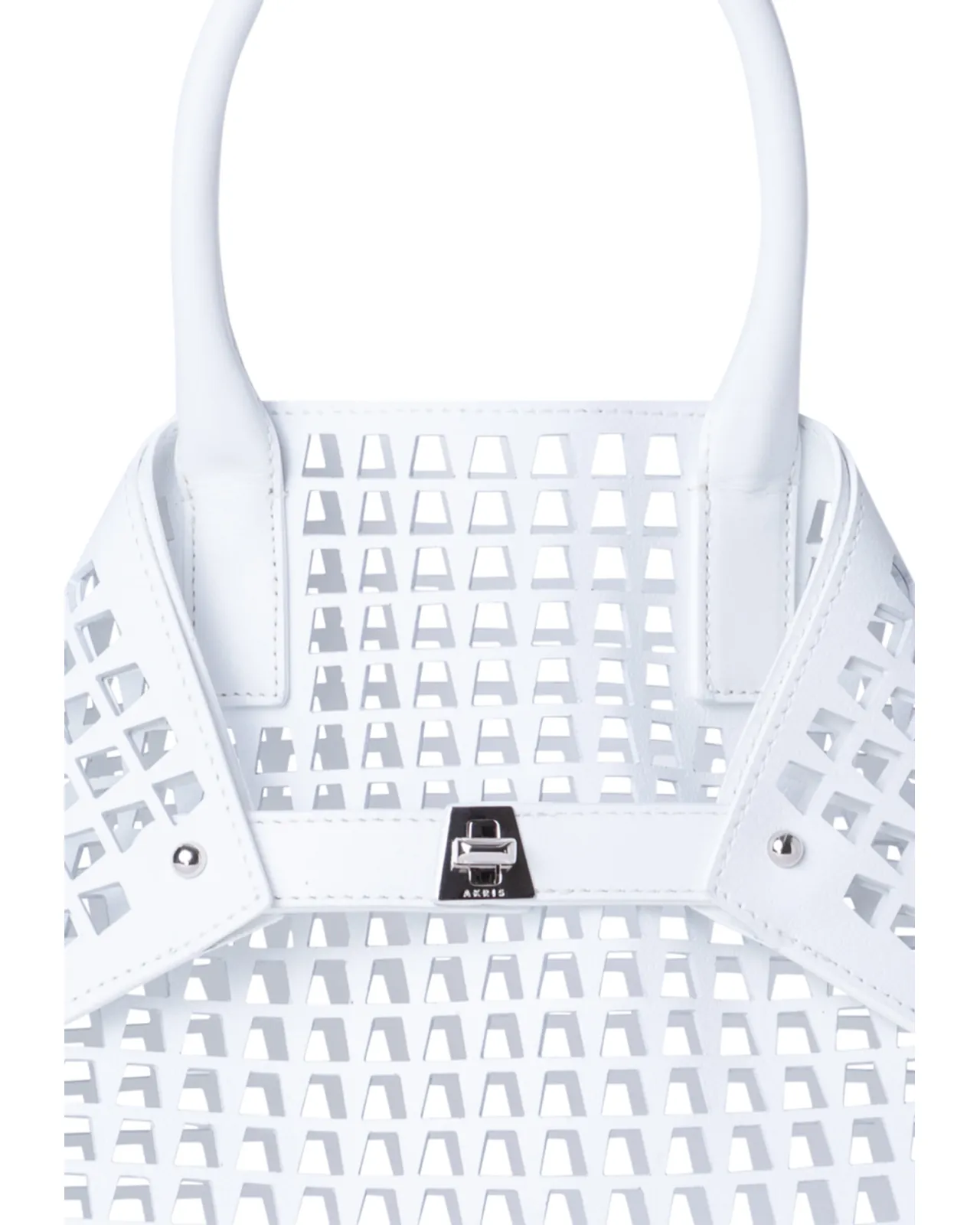 Ai Mini Messenger Bag Trapezoid Laser Cut | Matsuya Ginza