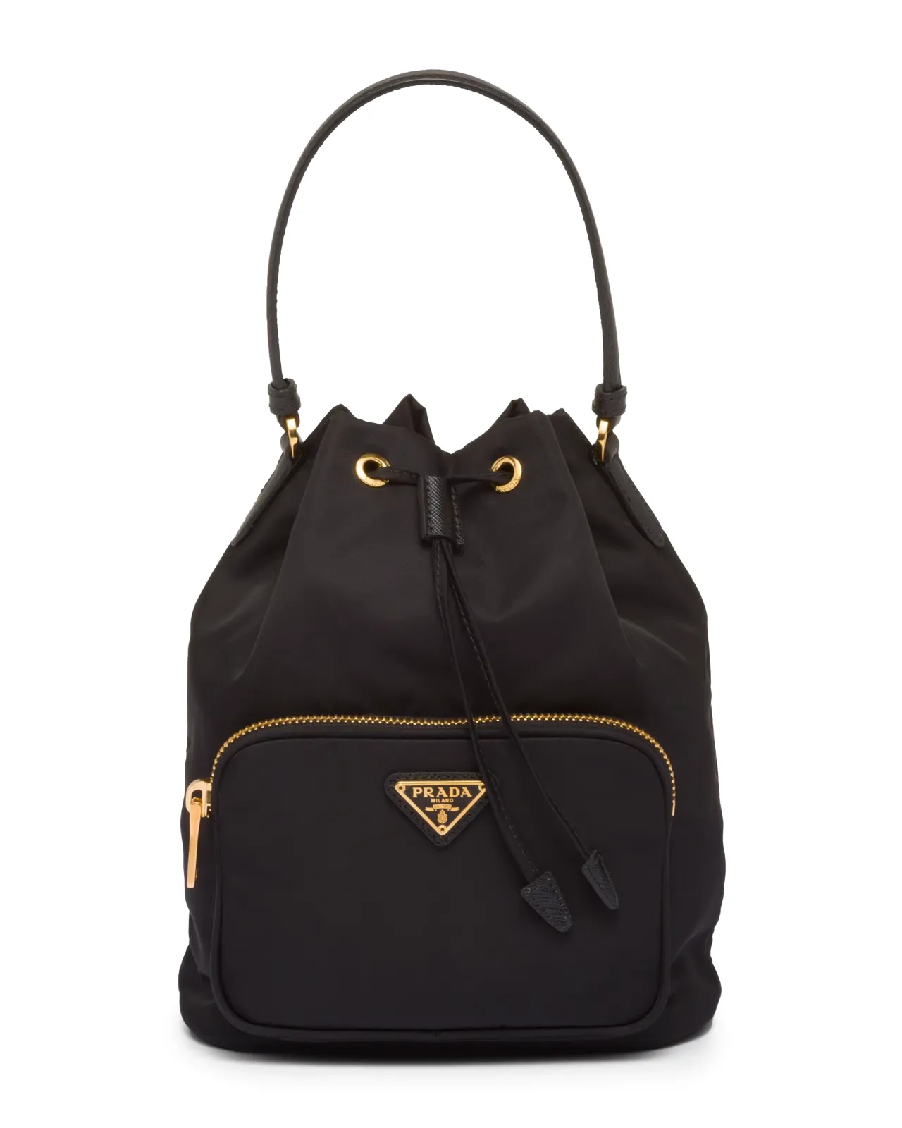 プラダ デュエット Re-Nylon バケットバッグ 1BH038 RV44 F0002 V UOO