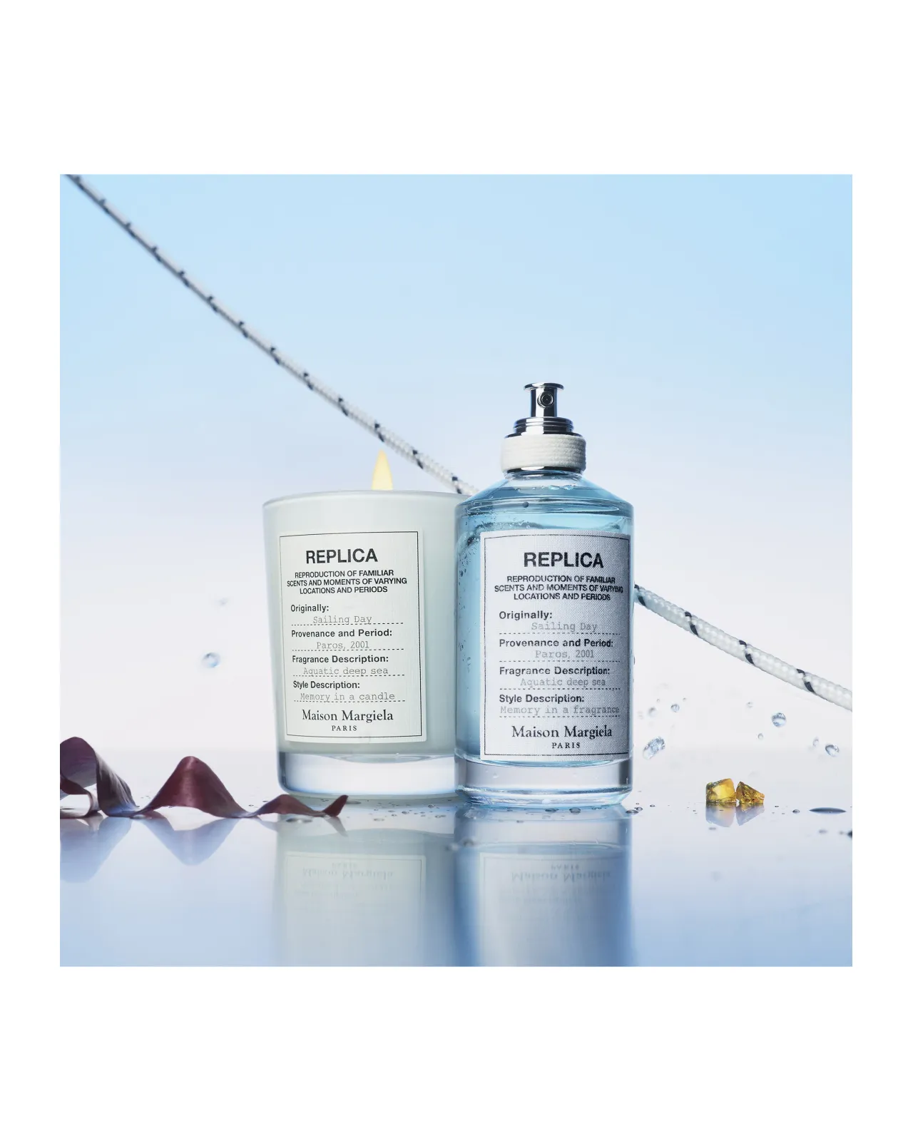 Maison Margiela Fragrances キャンドル レプリカ キャンドル バイ ザ ファイヤープレイス (165g)（キャンドル