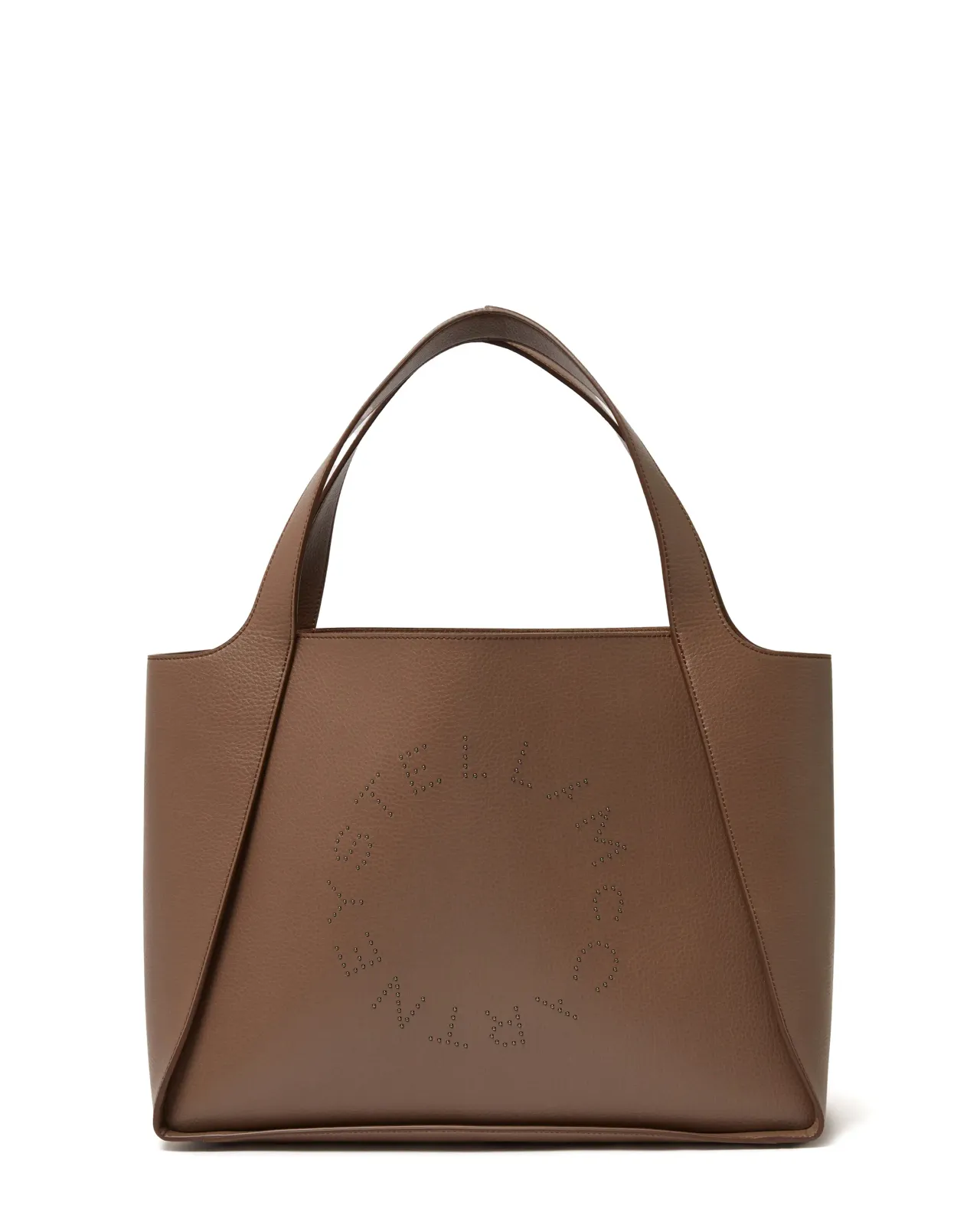 ステラマッカートニーロゴラージトートバッグ ステラマッカートニー ロゴ ラージ トートバッグ ブラック