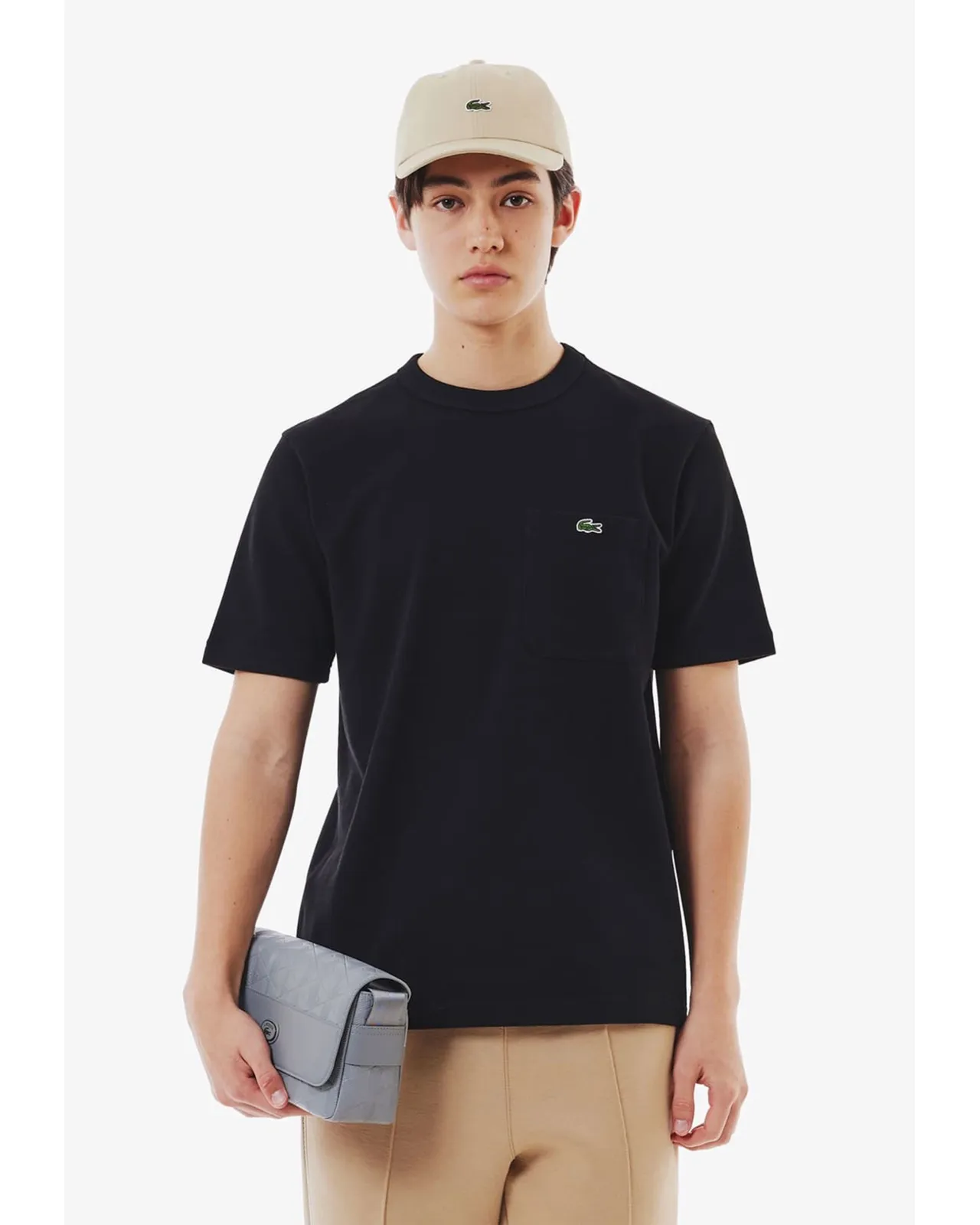 メンズ 鹿の子地ポケット半袖Tシャツ | Matsuya Ginza