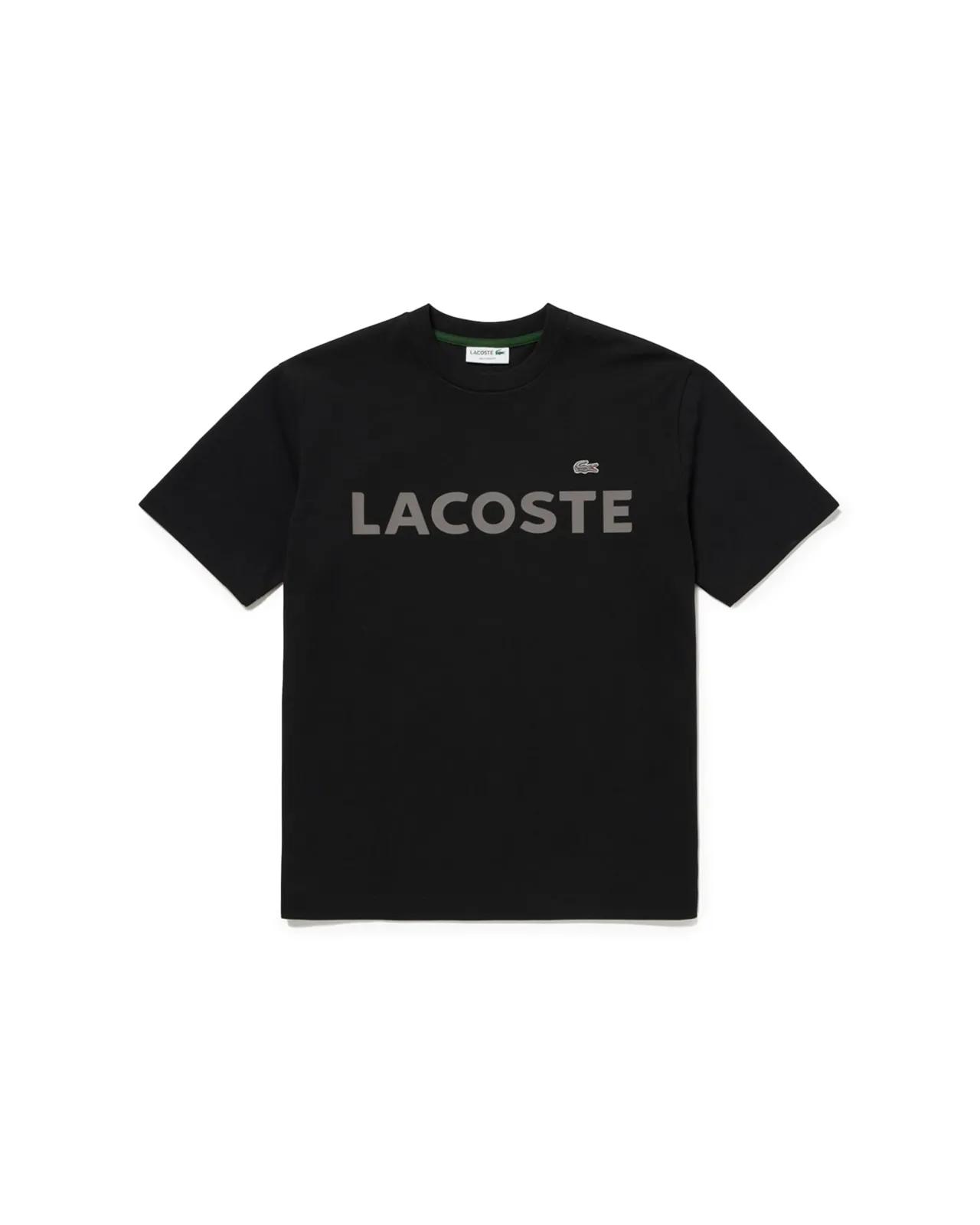 メンズ ヘビーウェイトブランドネーム ラバープリント ロゴ半袖Tシャツ 
