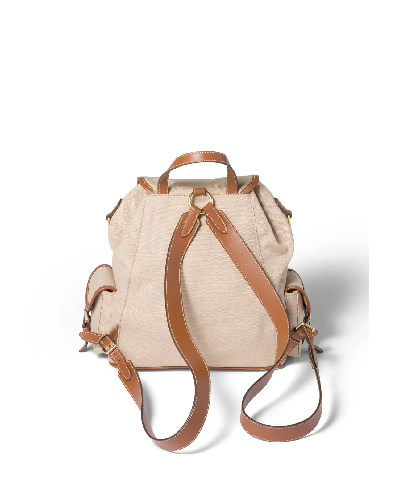 Canvas x Leather Backpack | Matsuya Ginza