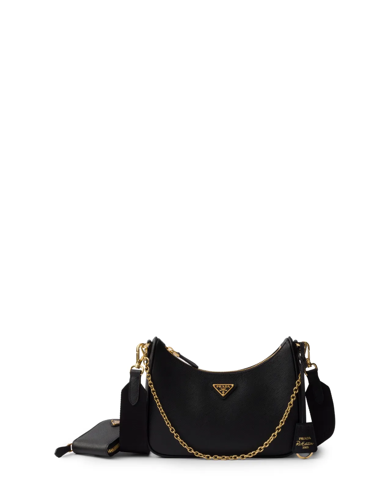 プラダ Re-Edition 2005 サフィアーノレザー バッグ 1BH204 NZV