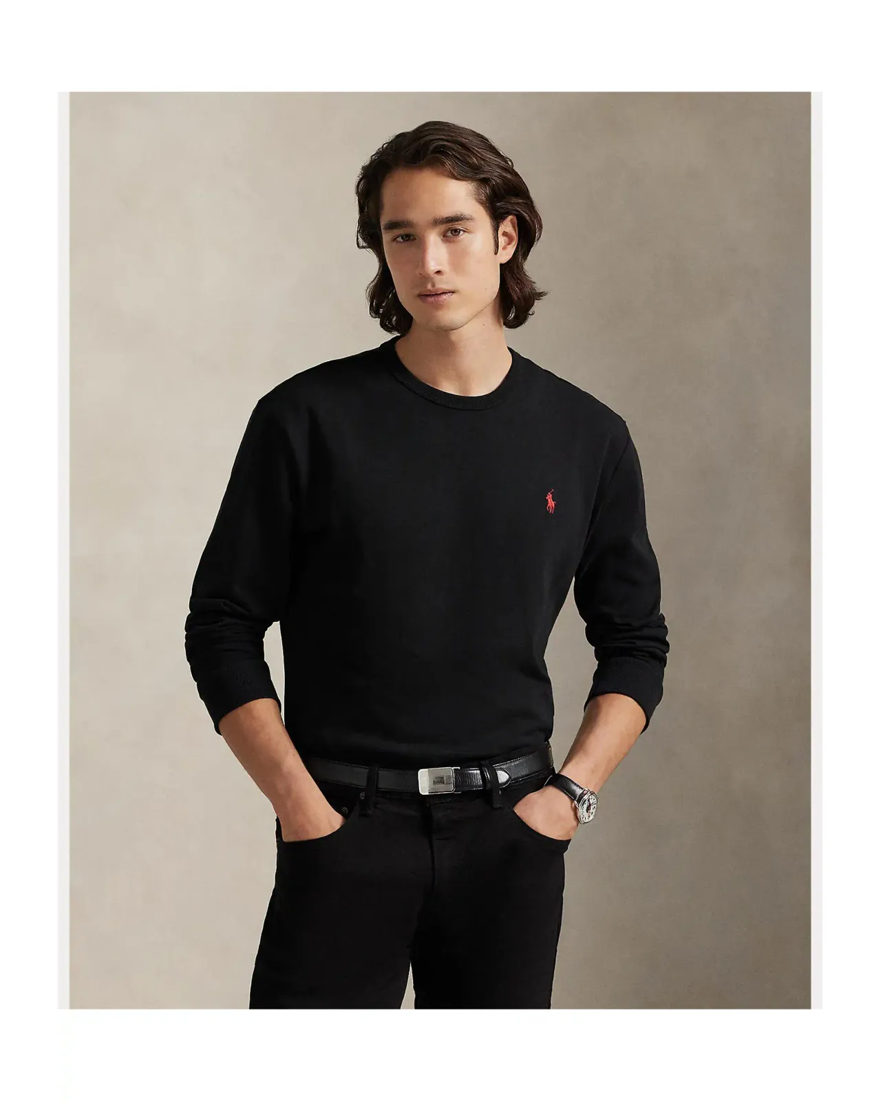 POLO RALPH LAUREN クラシック フィット ヘビーウェイト ジャージー T