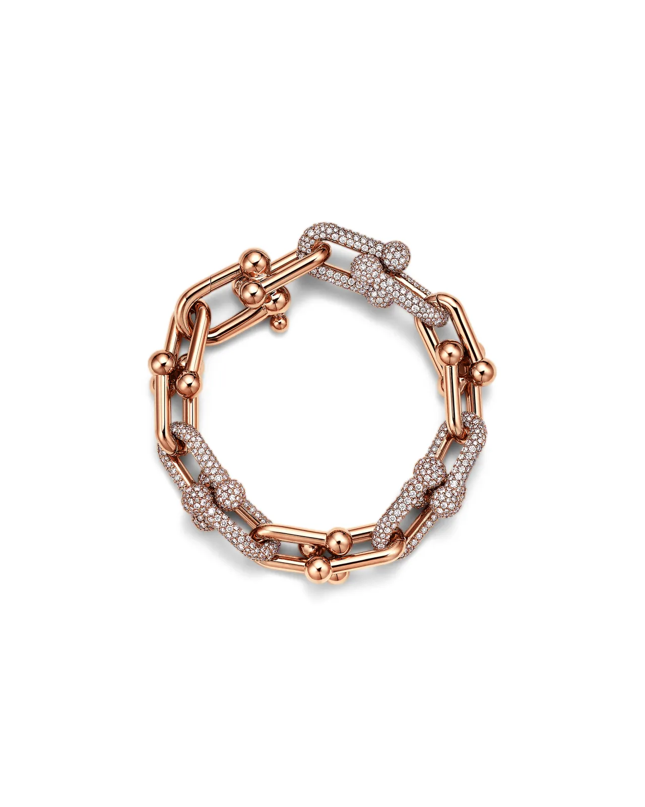 Tiffany Hardware Large Link Bracelet | Matsuya Ginza