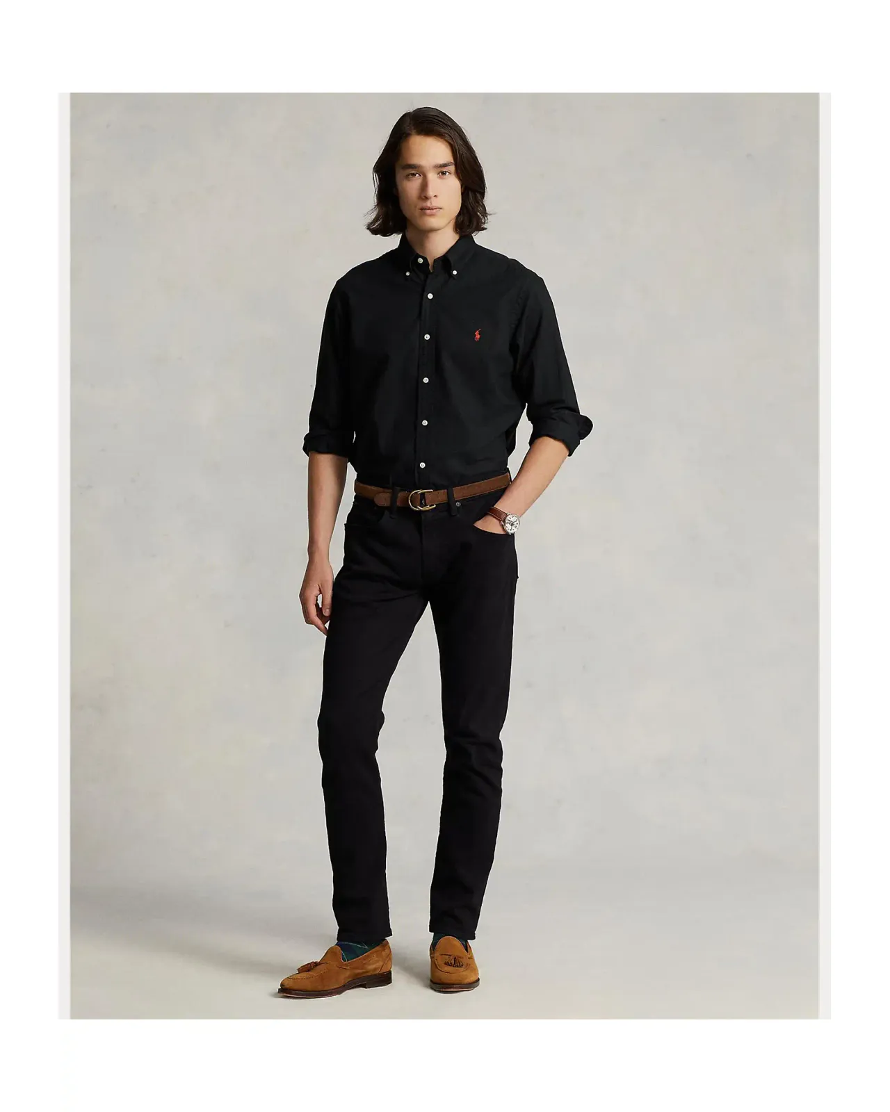 POLO RALPH LAUREN クラシック フィット ガーメントダイド