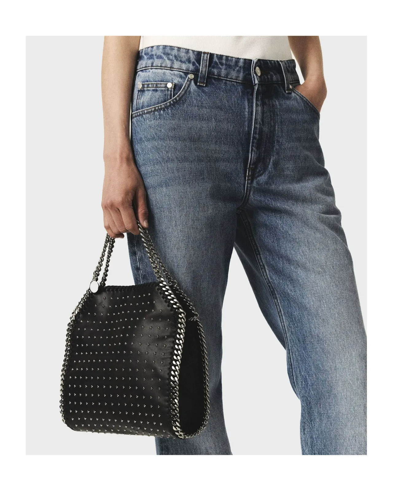 ファラベラ スタースタッズ ミニ トートバッグ | Matsuya Ginza