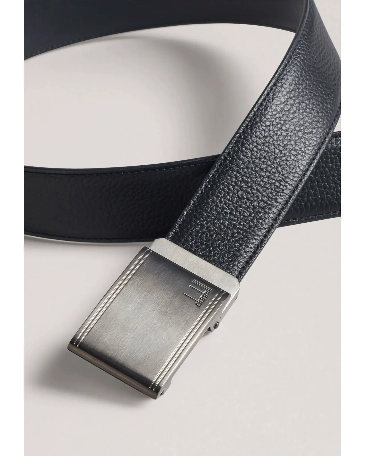 オートマティックバックル ベルグレイヴレザーベルト35mm | Matsuya Ginza