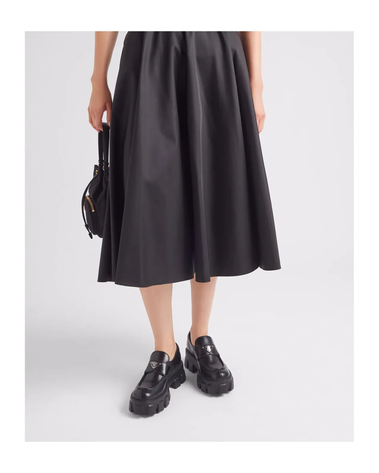 Brushed leather Monolith loafers | Matsuya Ginza